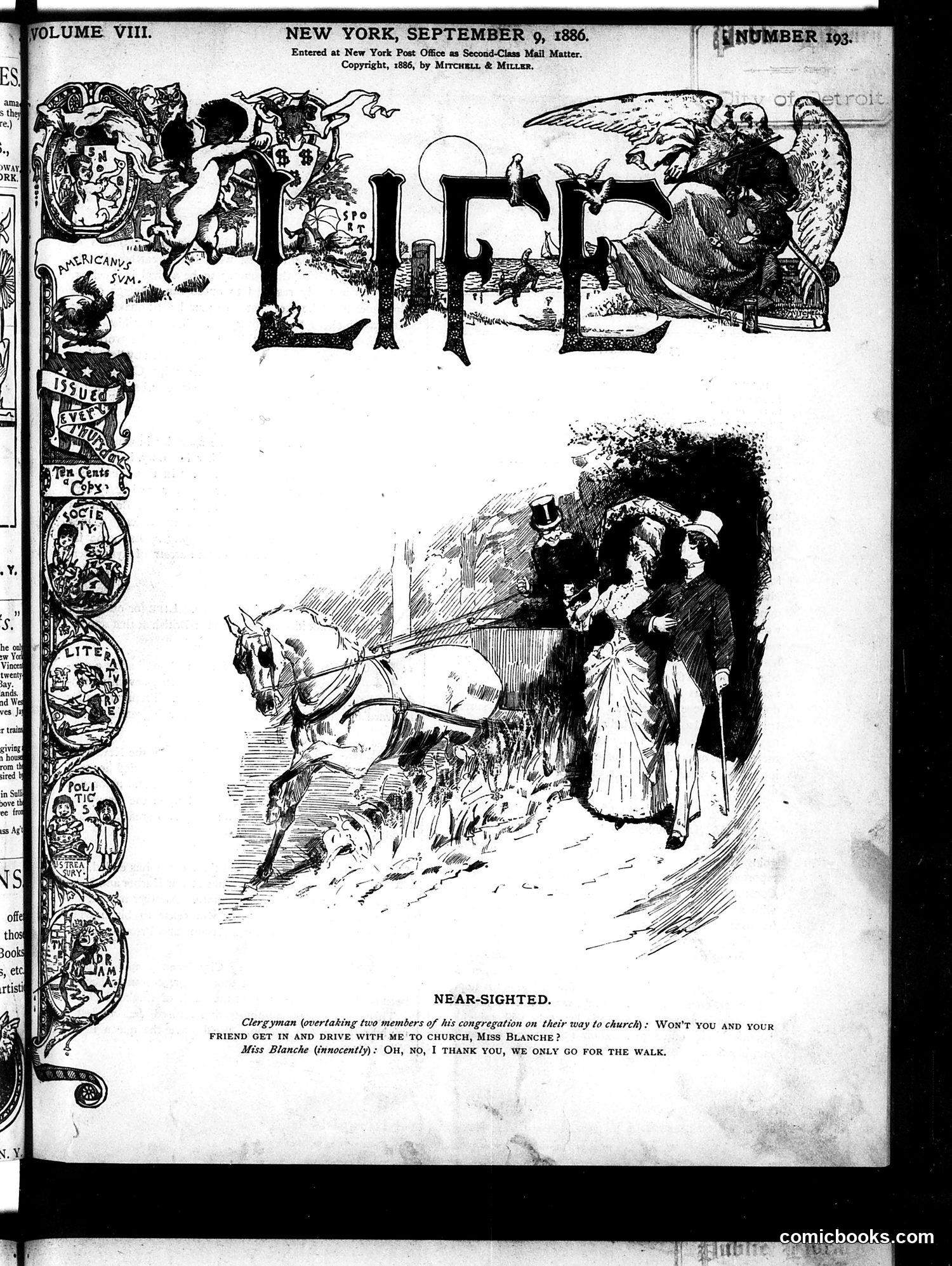Life — September 9, 1886 — page 1 of 16