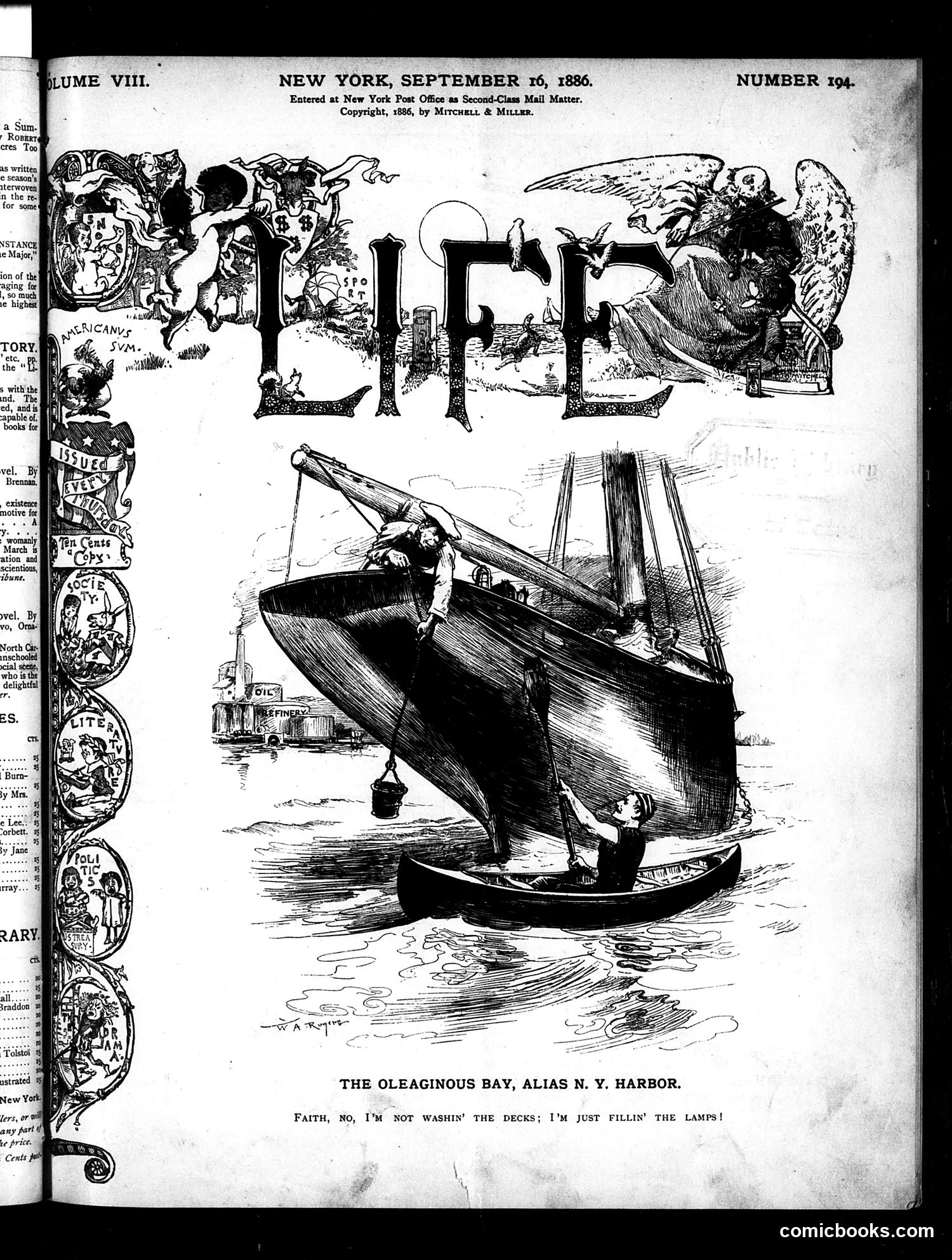 Life — September 16, 1886 — page 1 of 16