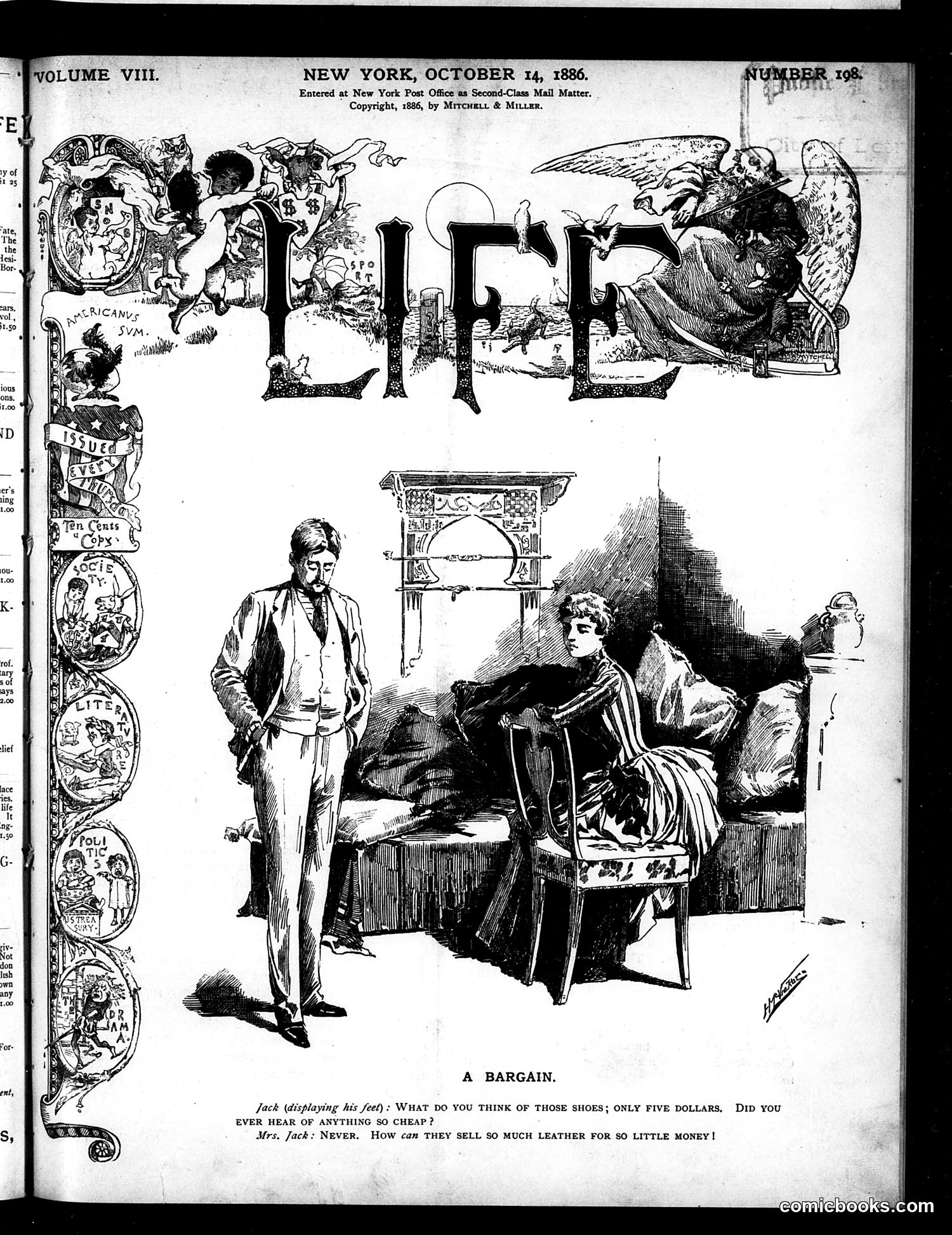 Life — October 14, 1886 — page 1 of 20