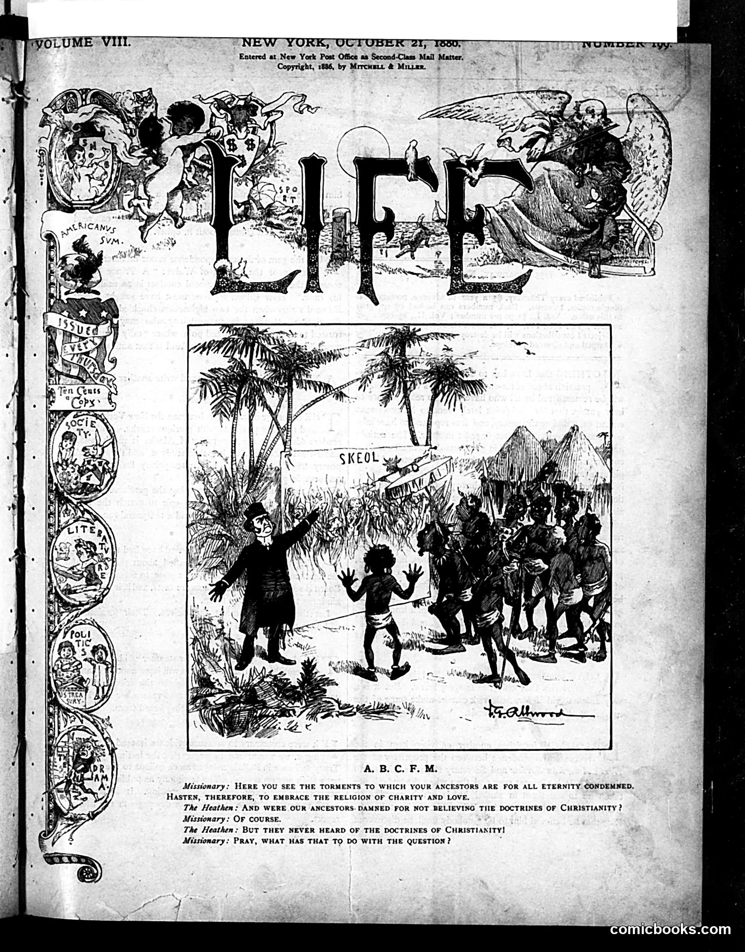 Life — October 21, 1886 — page 1 of 16