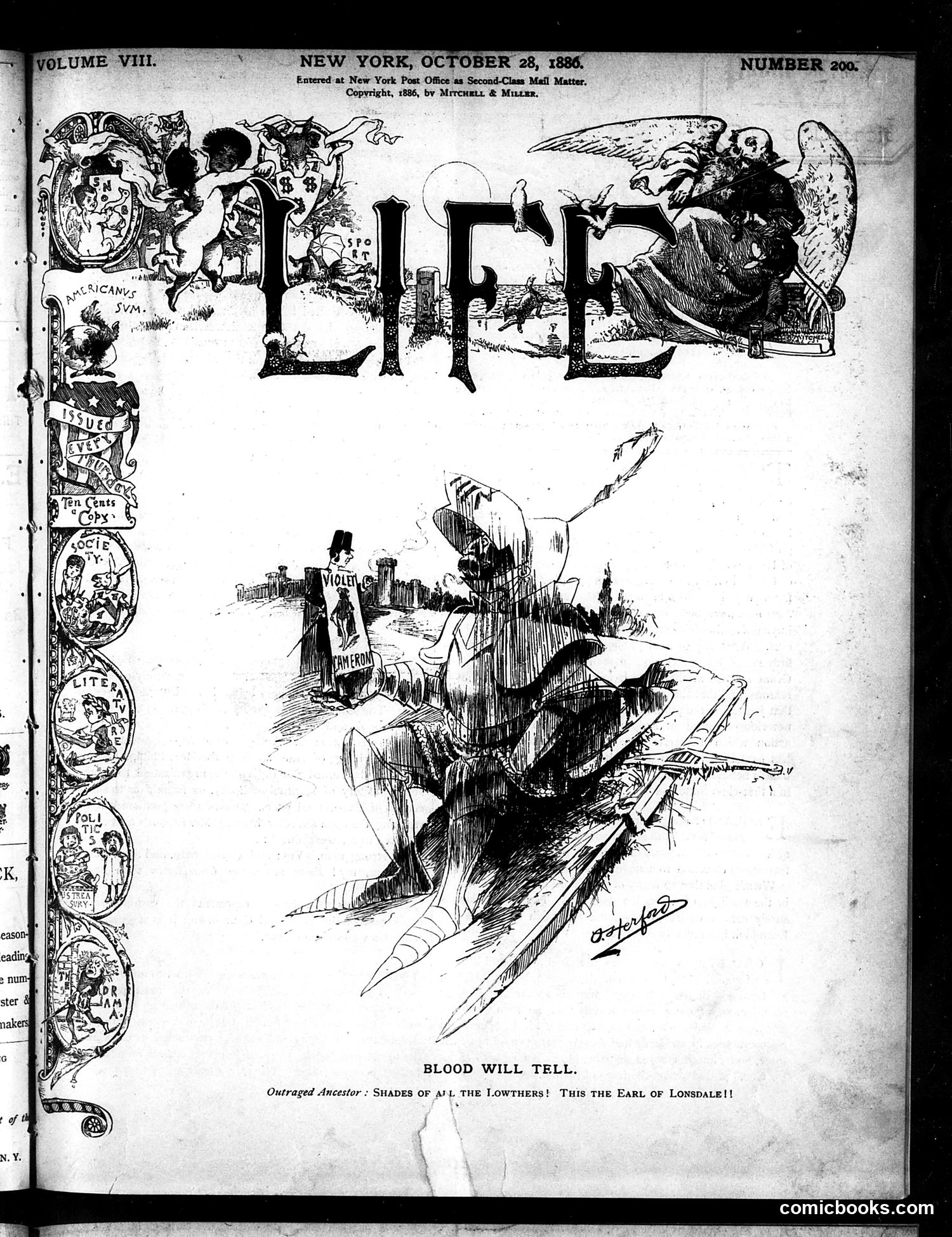 Life — October 28, 1886 — page 1 of 16