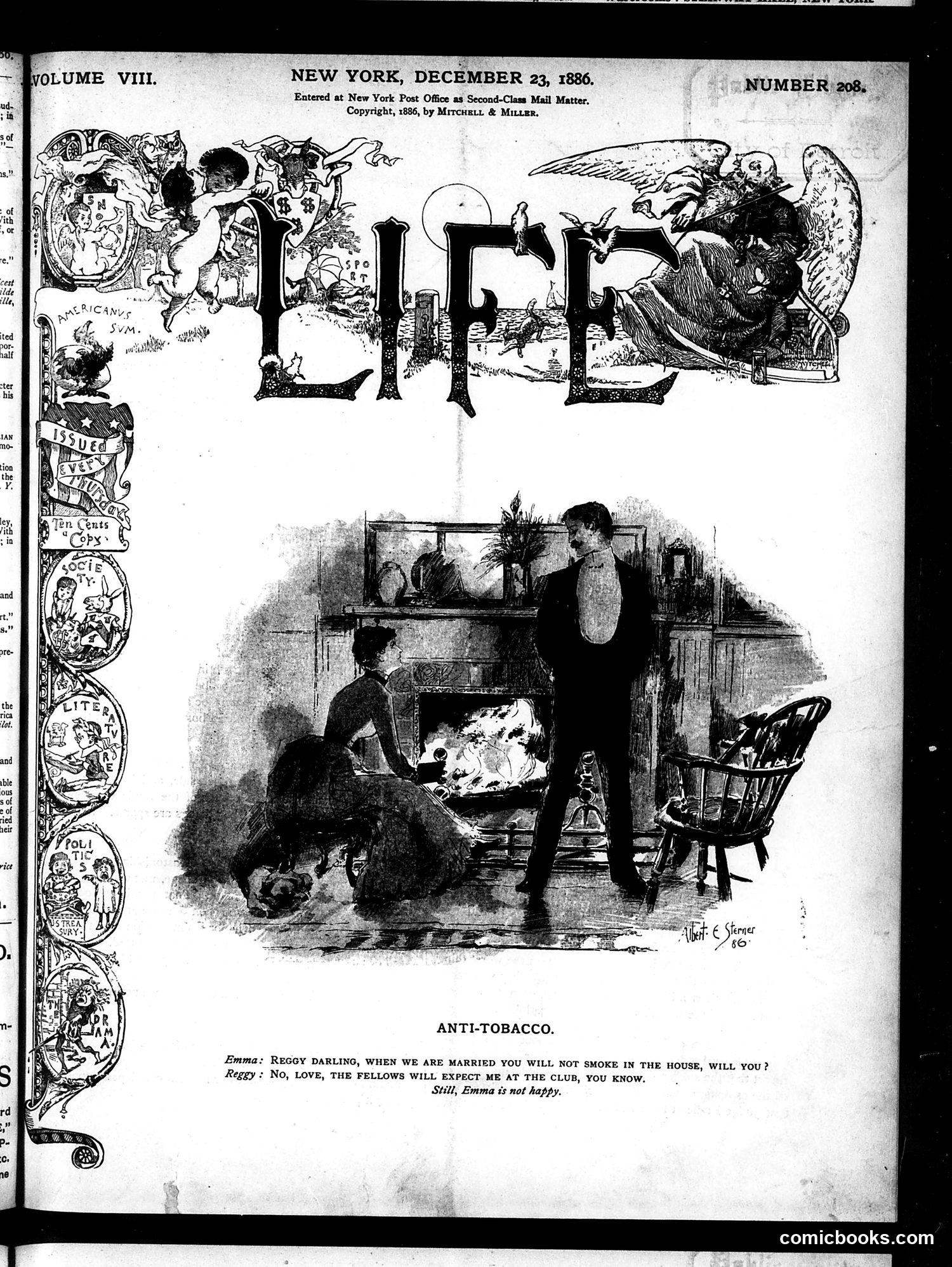 Life — December 23, 1886 — page 1 of 18