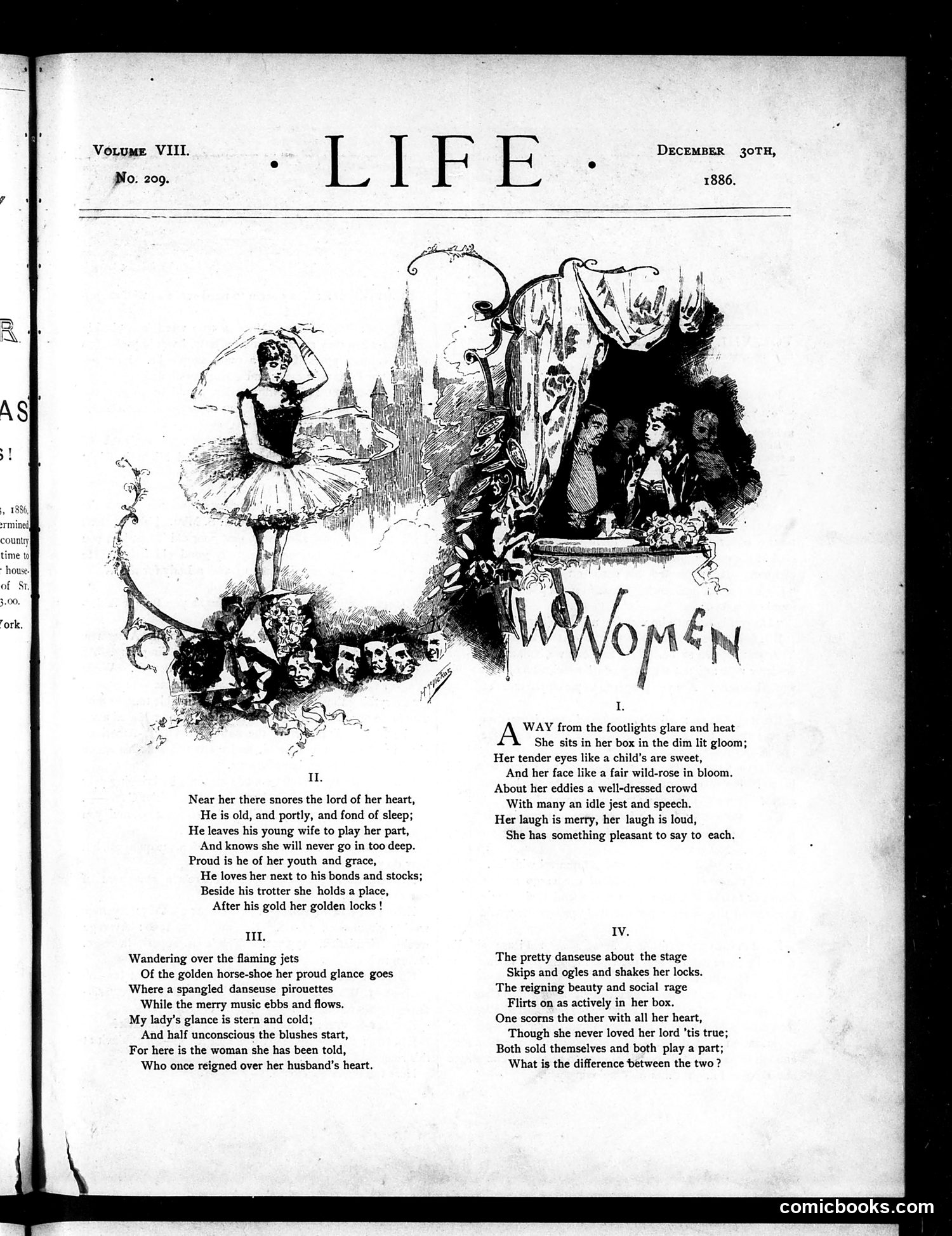Life — December 30, 1886 — page 1 of 19