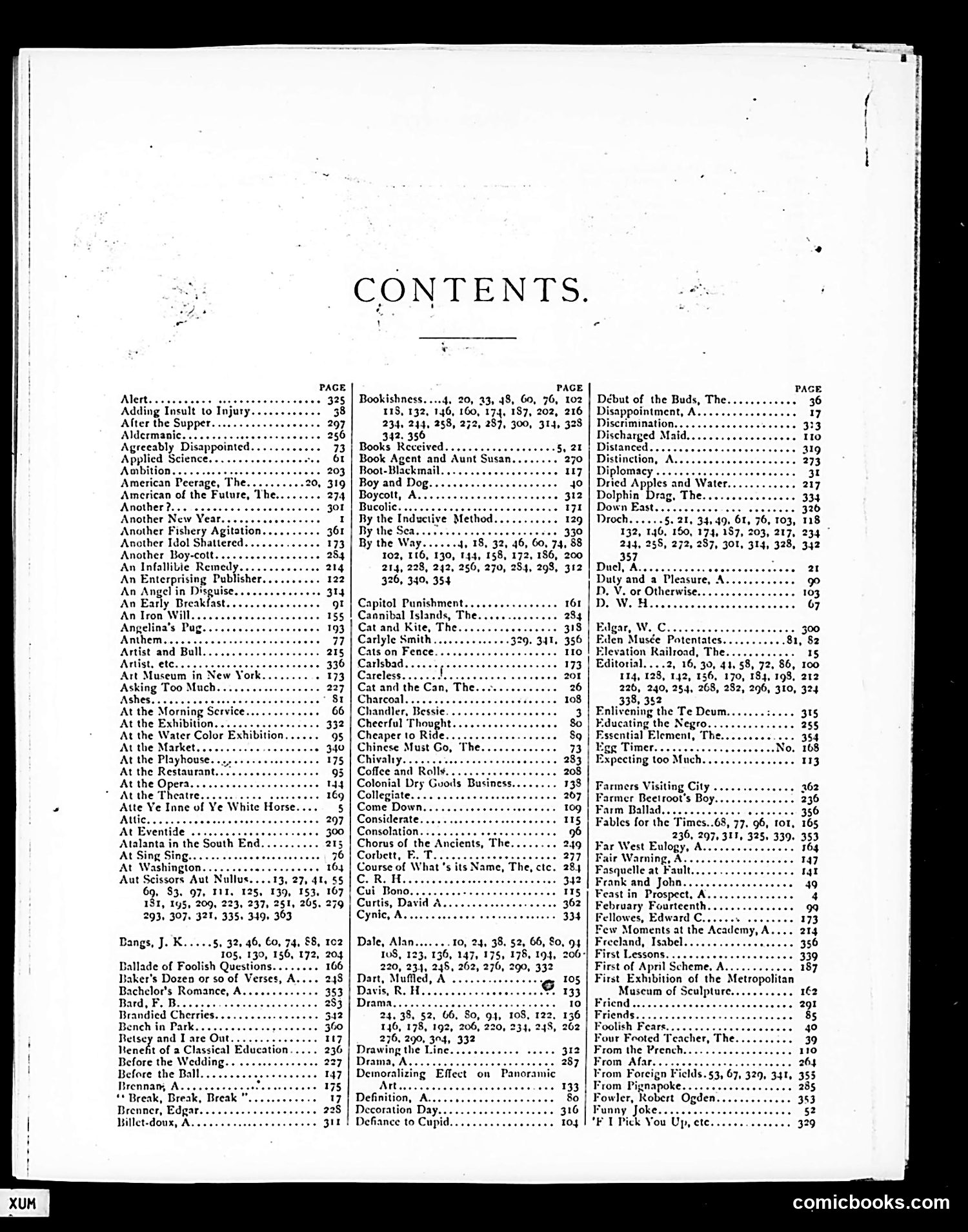 Life — 1886 — page 1 of 5