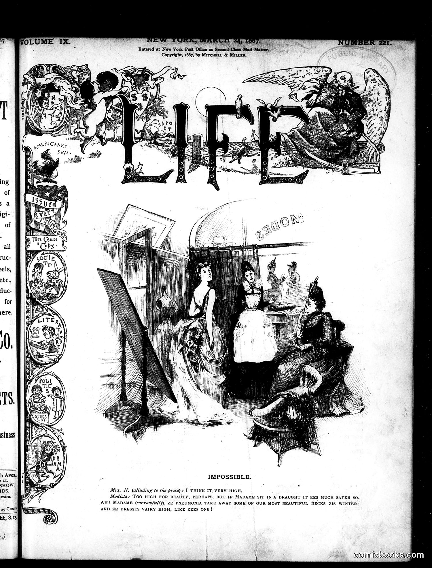 Life — March 24, 1887 — page 1 of 16