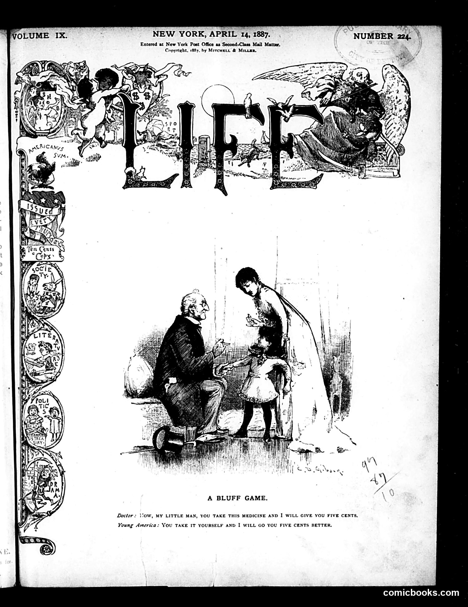 Life — April 14, 1887 — page 1 of 16