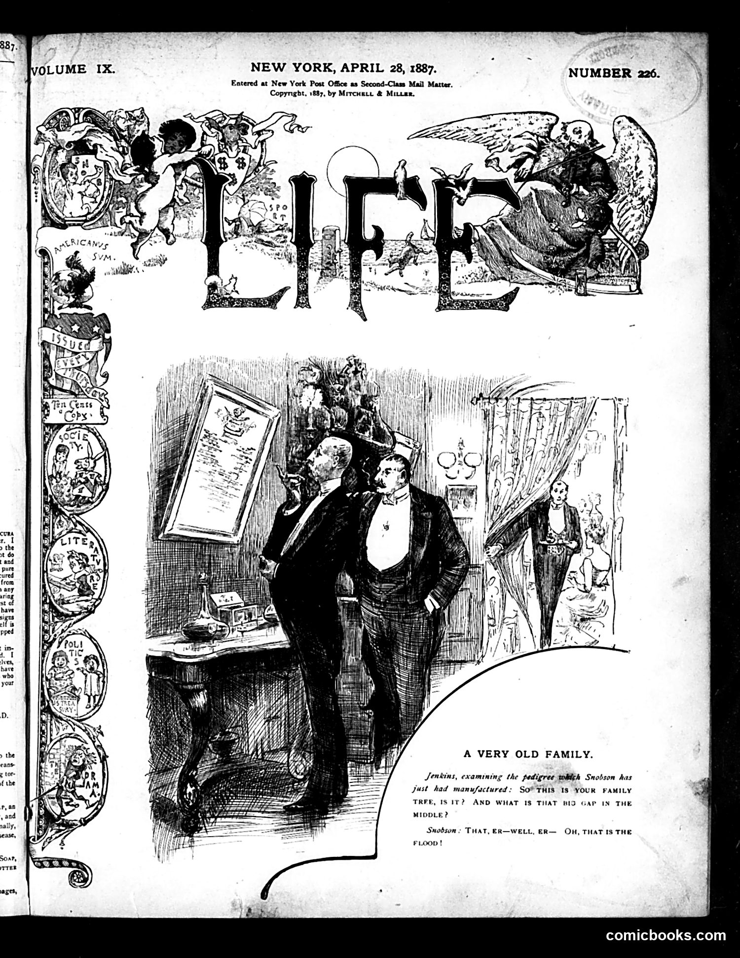 Life — April 28, 1887 — page 1 of 18