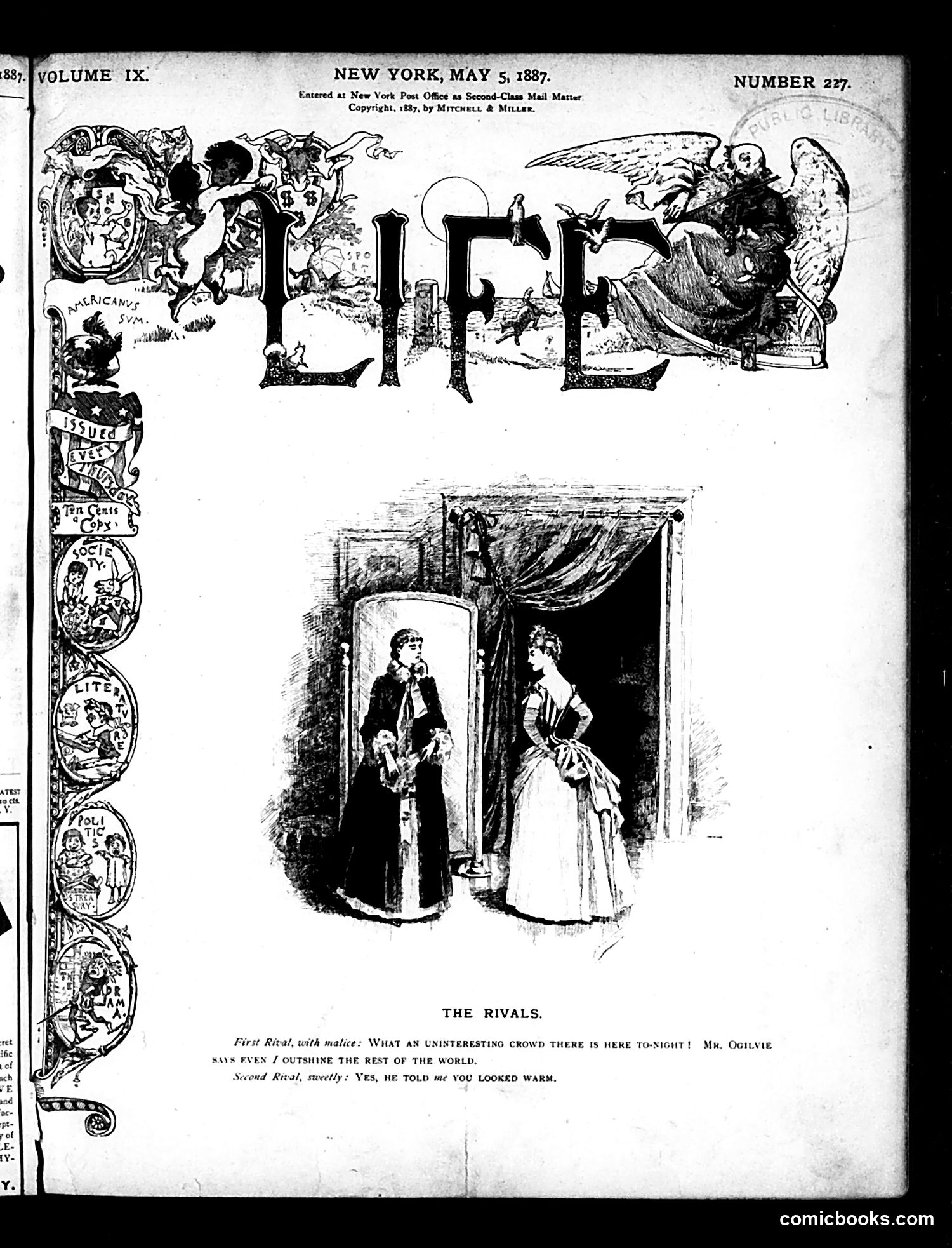 Life — May 5, 1887 — page 1 of 16