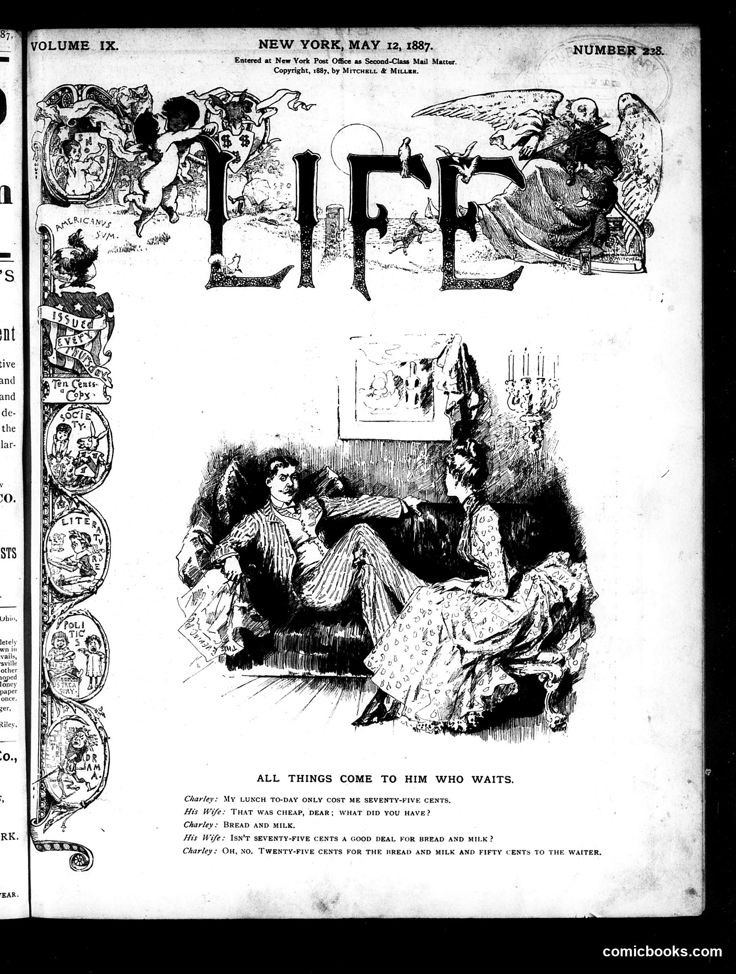 Life — May 12, 1887 — page 1 of 16