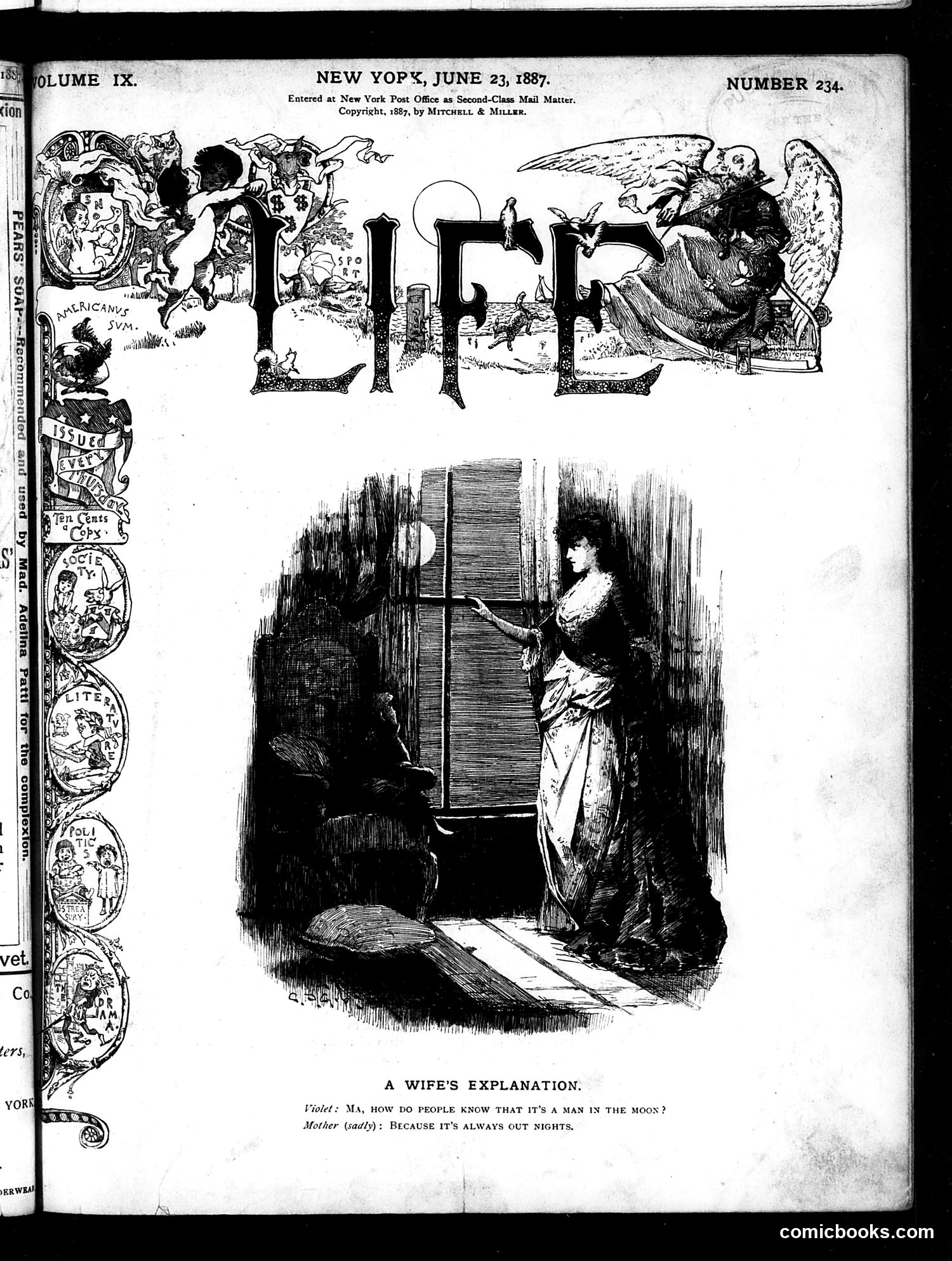 Life — June 23, 1887 — page 1 of 16
