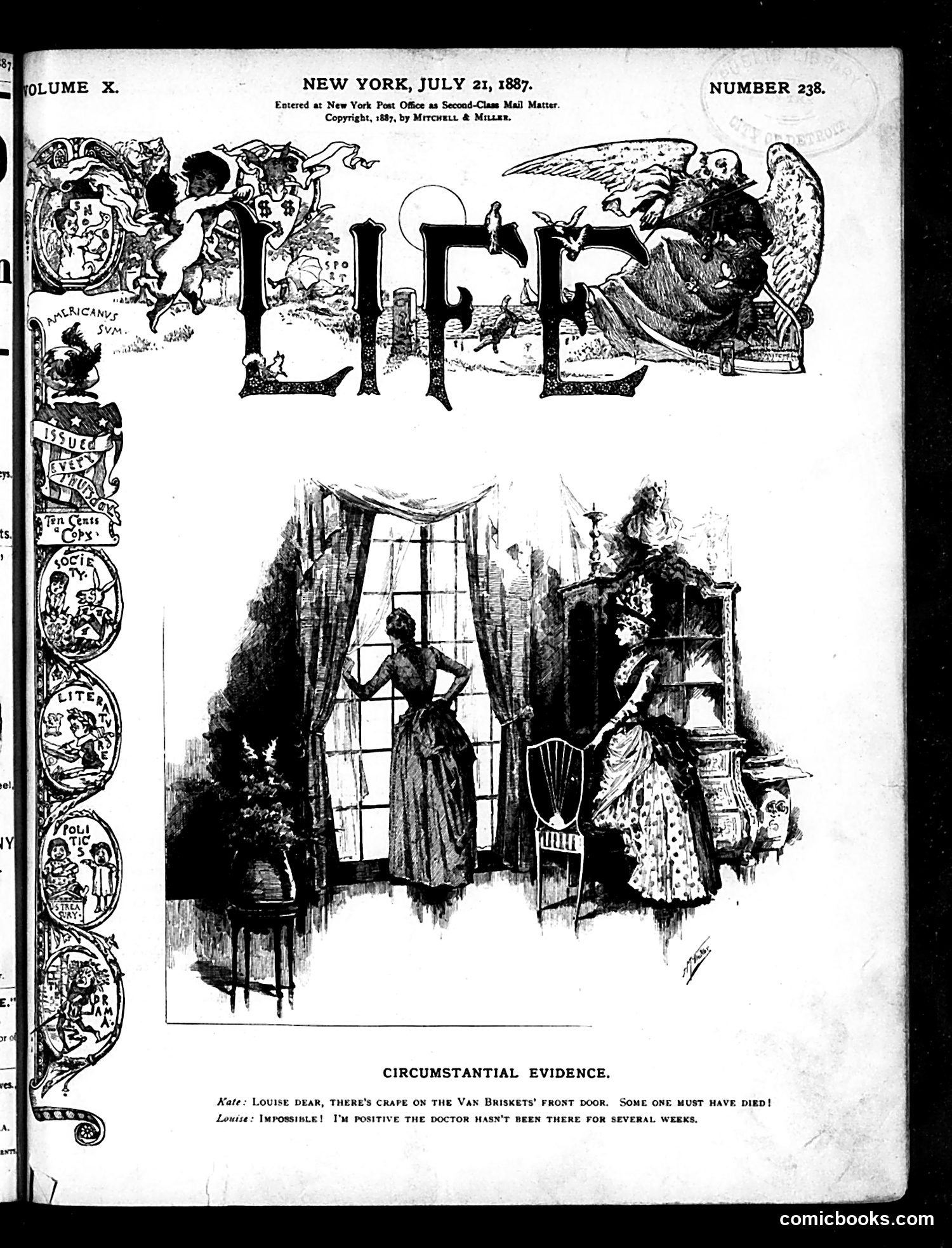 Life — July 21, 1887 — page 1 of 16