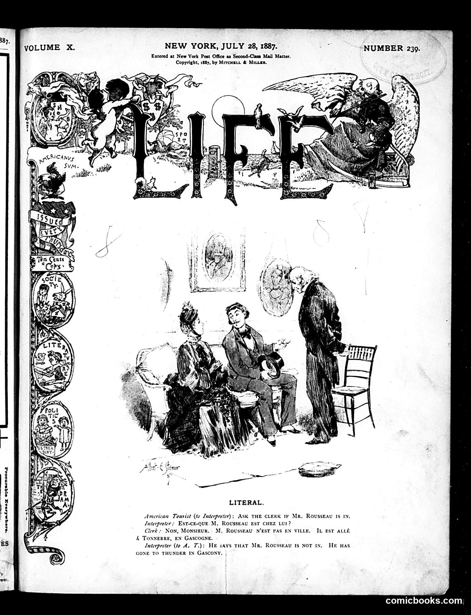 Life — July 28, 1887 — page 1 of 16