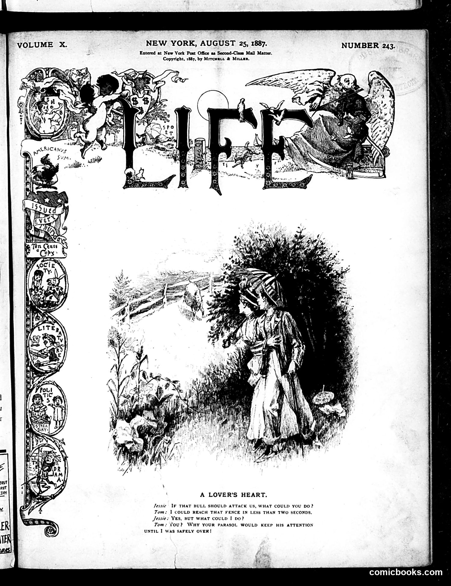 Life — August 25, 1887 — page 1 of 16