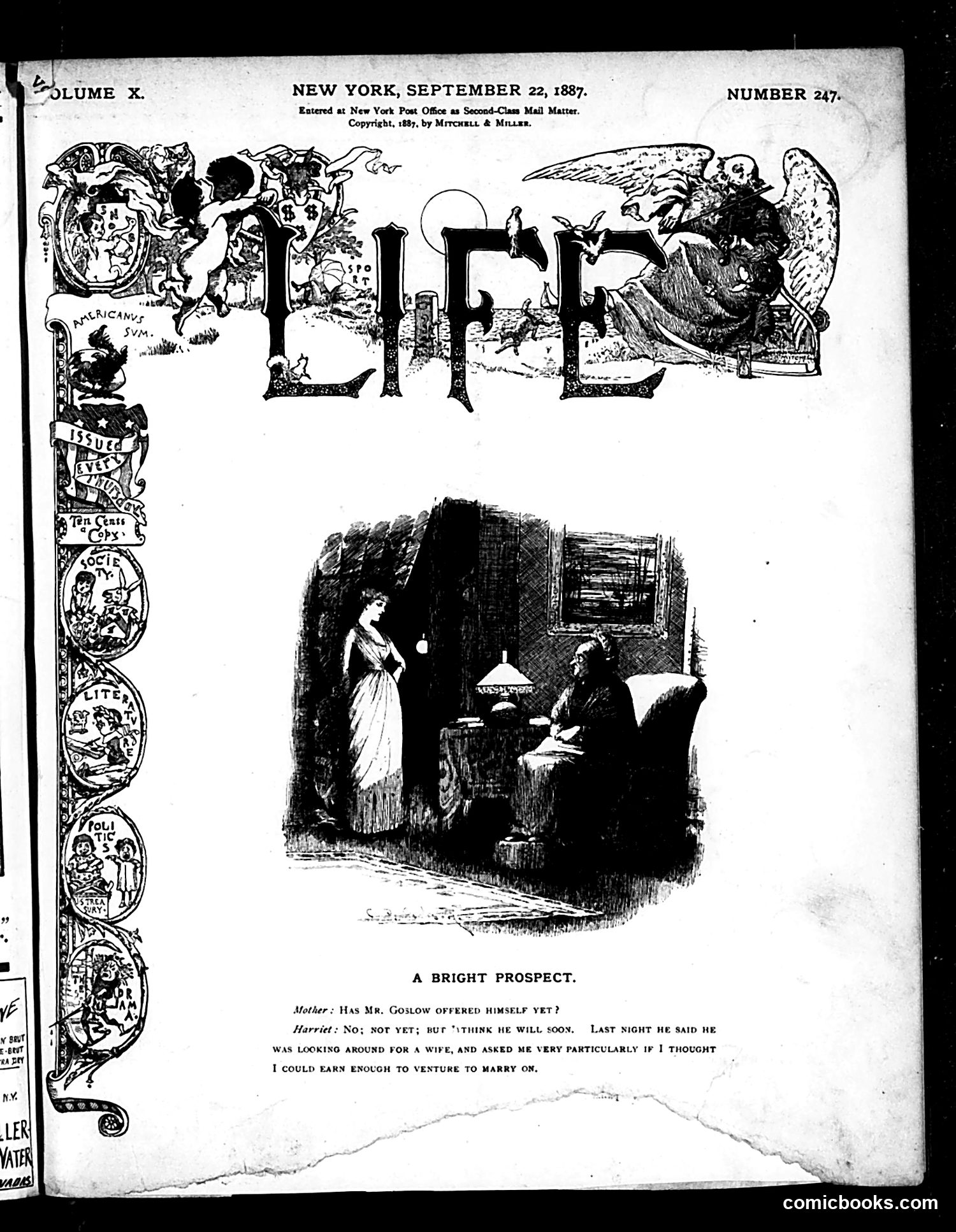 Life — September 22, 1887 — page 1 of 16