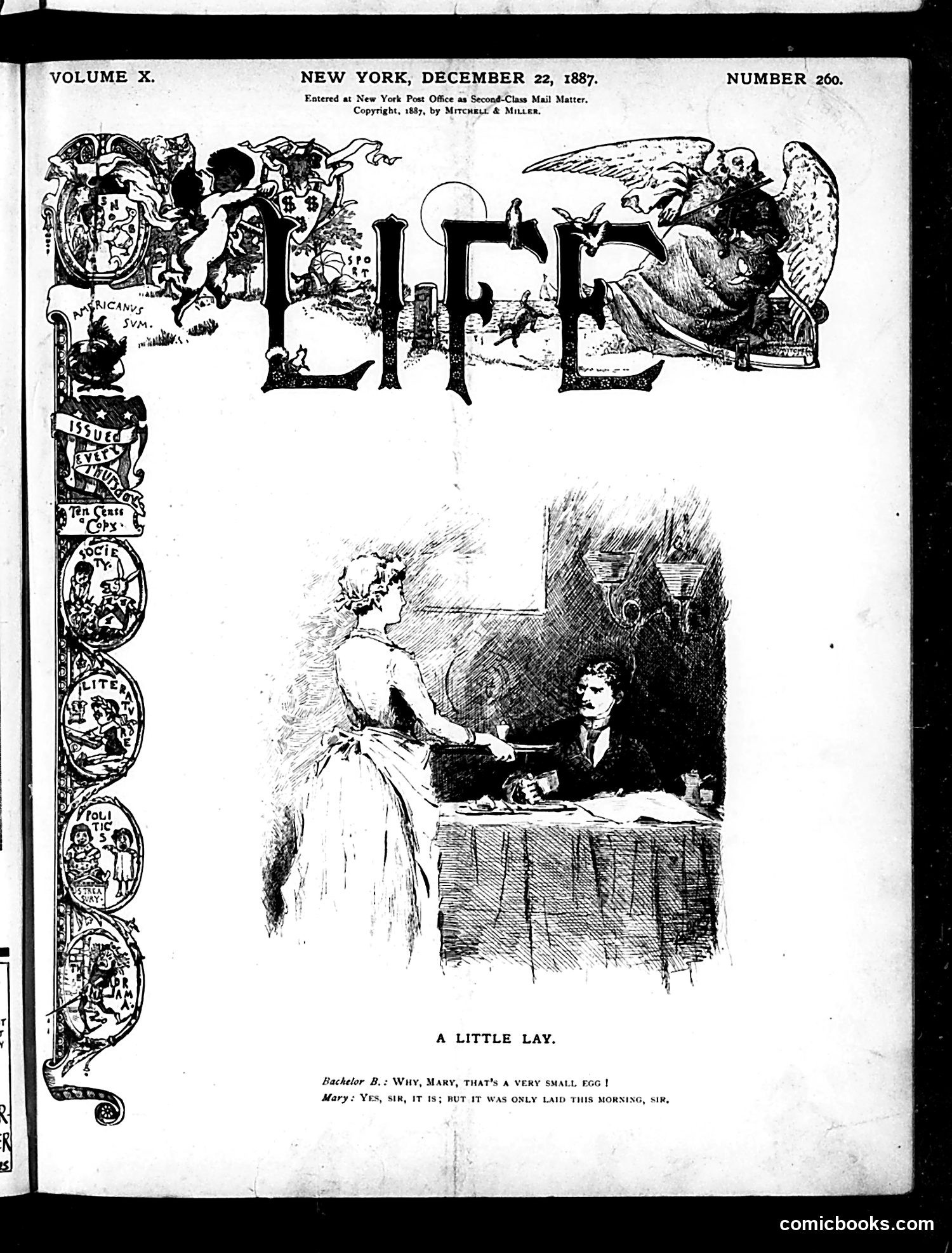 Life — December 22, 1887 — page 1 of 18