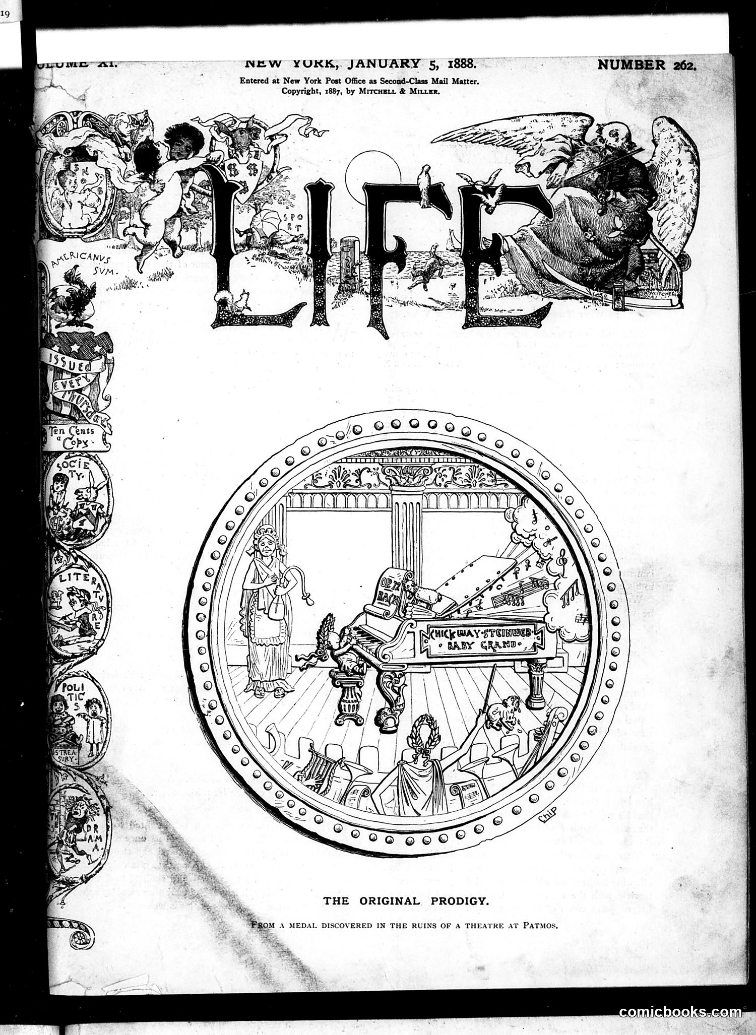 Life — January 5, 1888 — page 1 of 16
