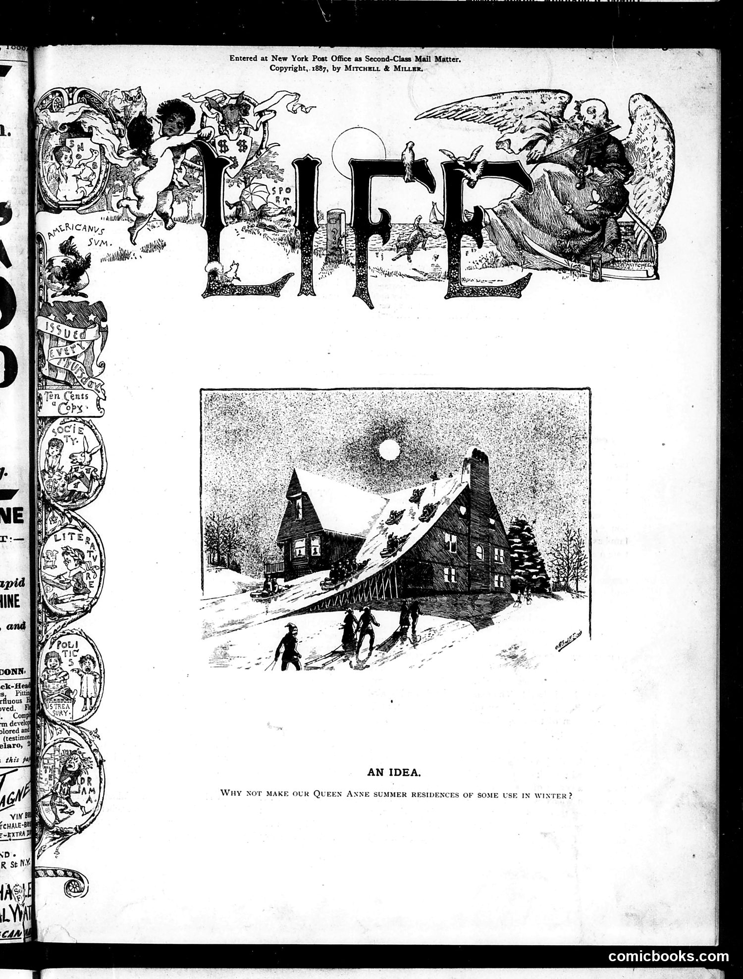 Life — January 12, 1888 — page 1 of 16