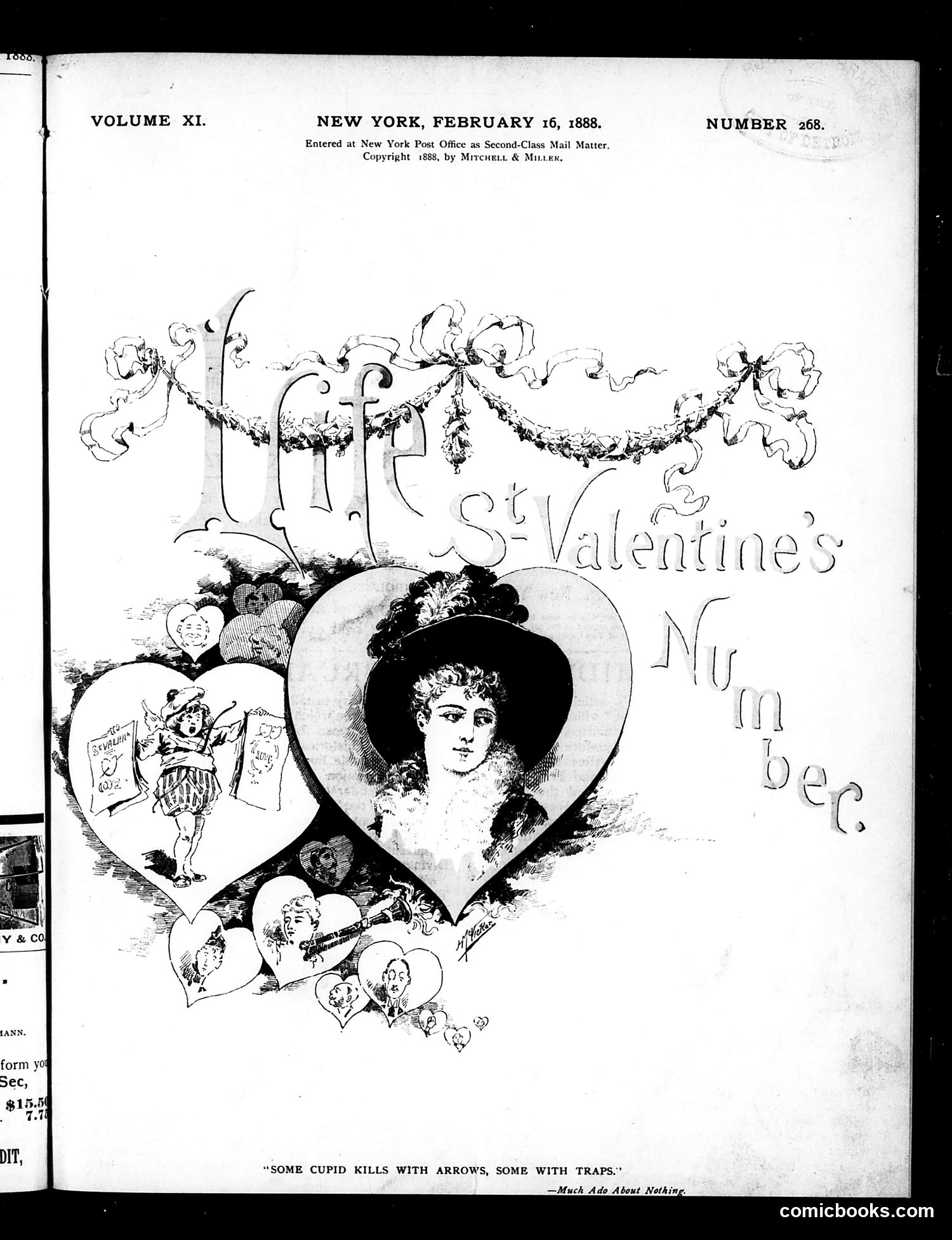 Life — February 16, 1888 — page 1 of 20
