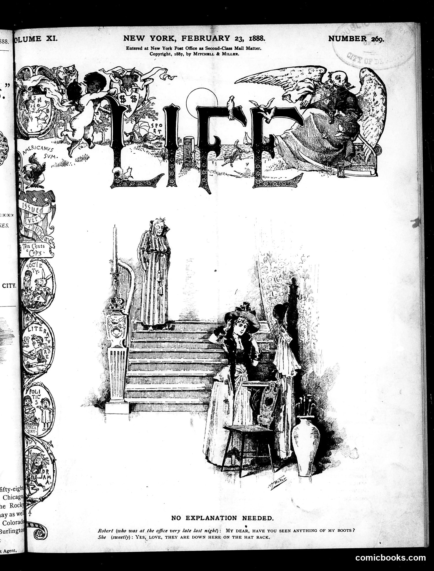 Life — February 23, 1888 — page 1 of 16