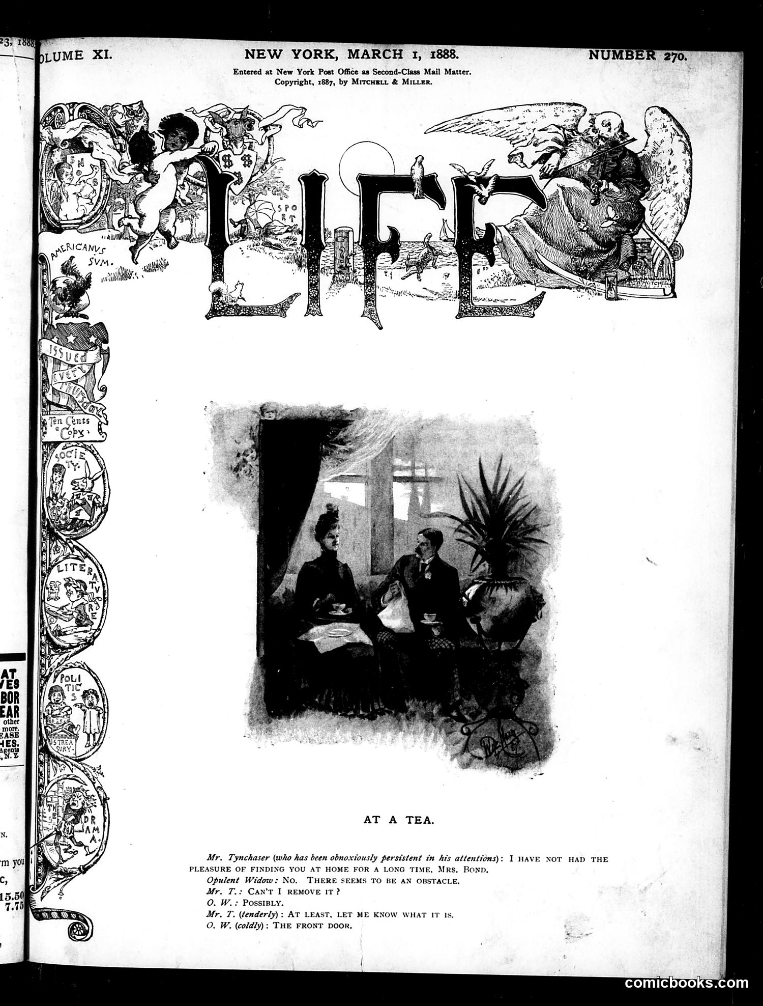 Life — March 1, 1888 — page 1 of 16