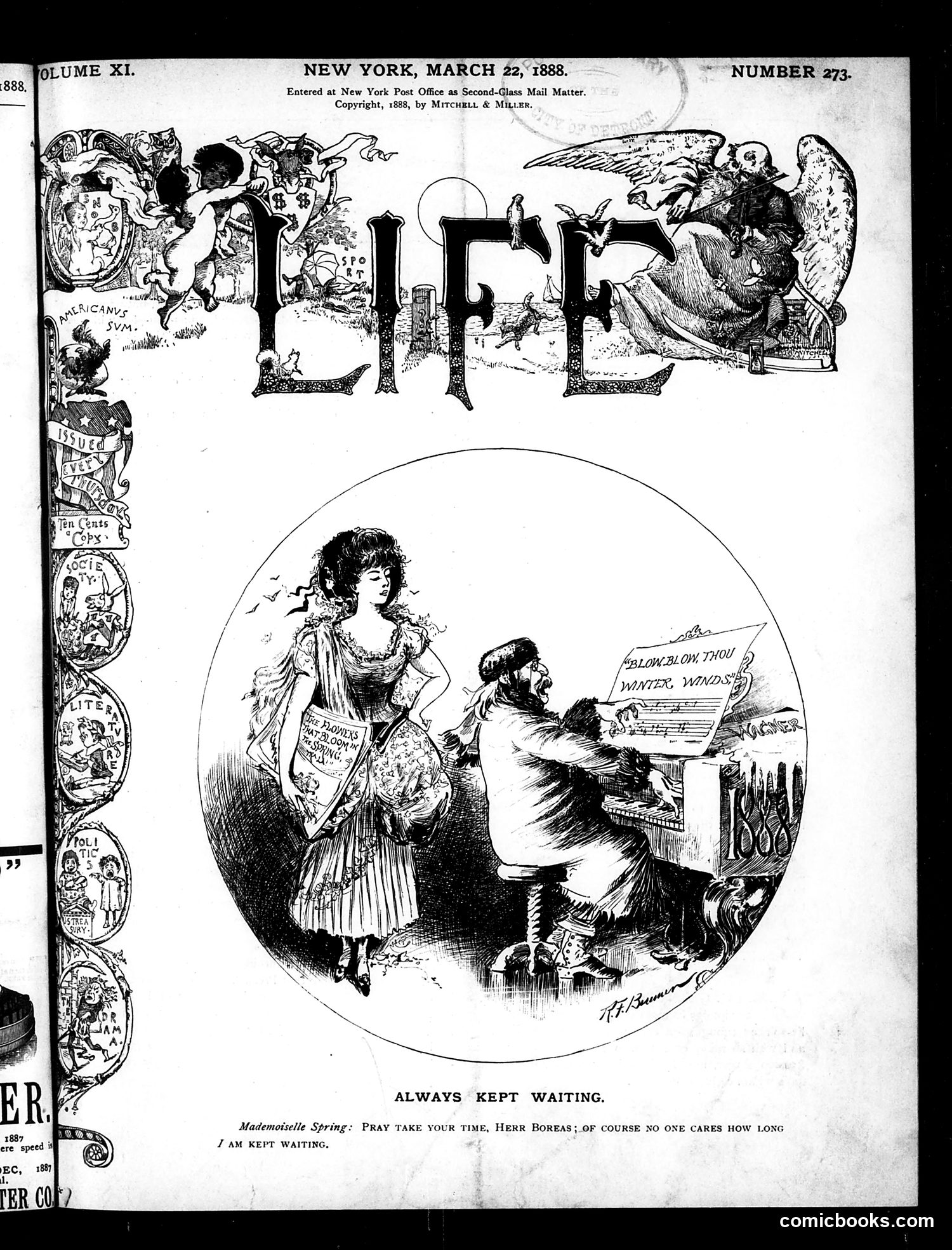 Life — March 22, 1888 — page 1 of 16