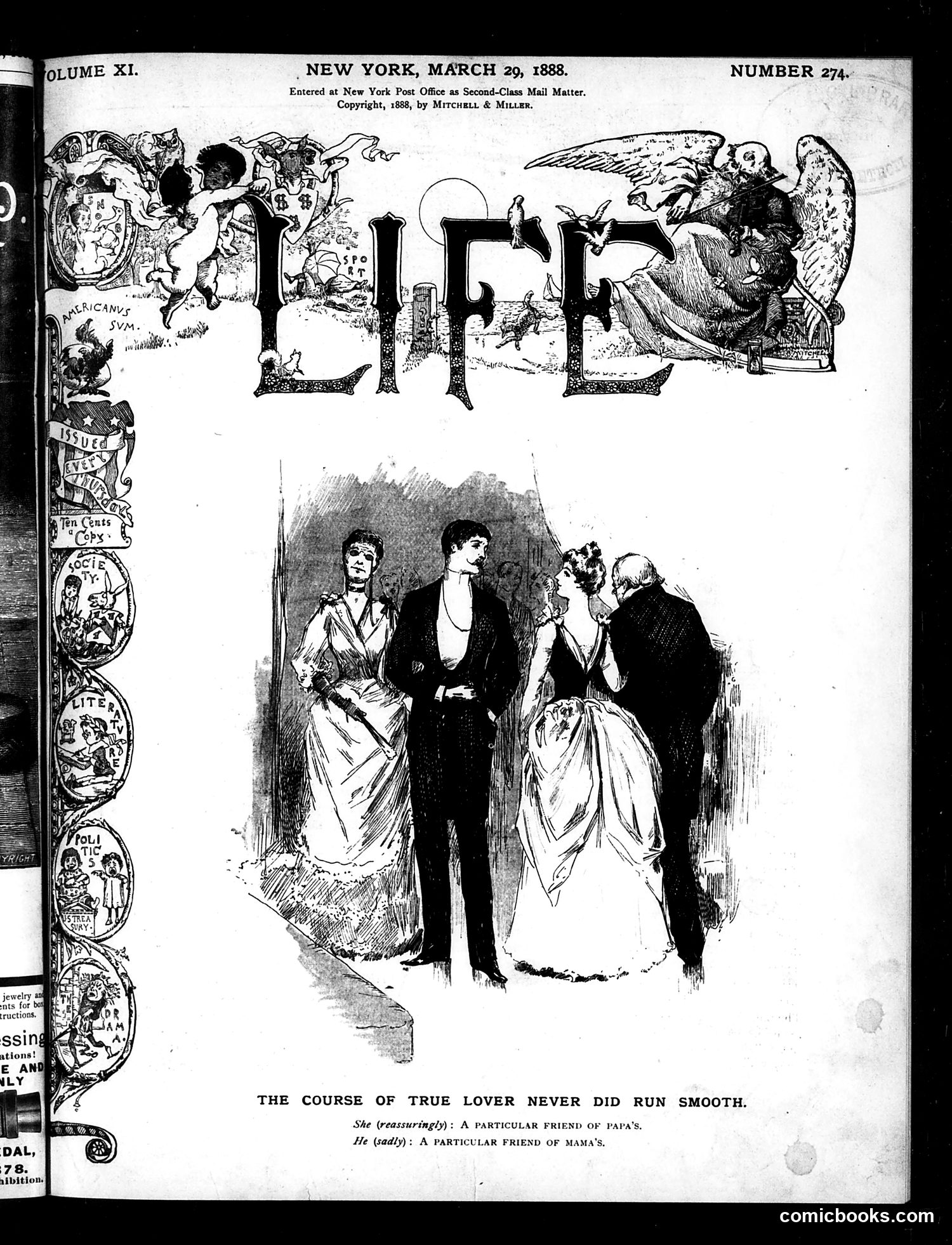 Life — March 29, 1888 — page 1 of 16
