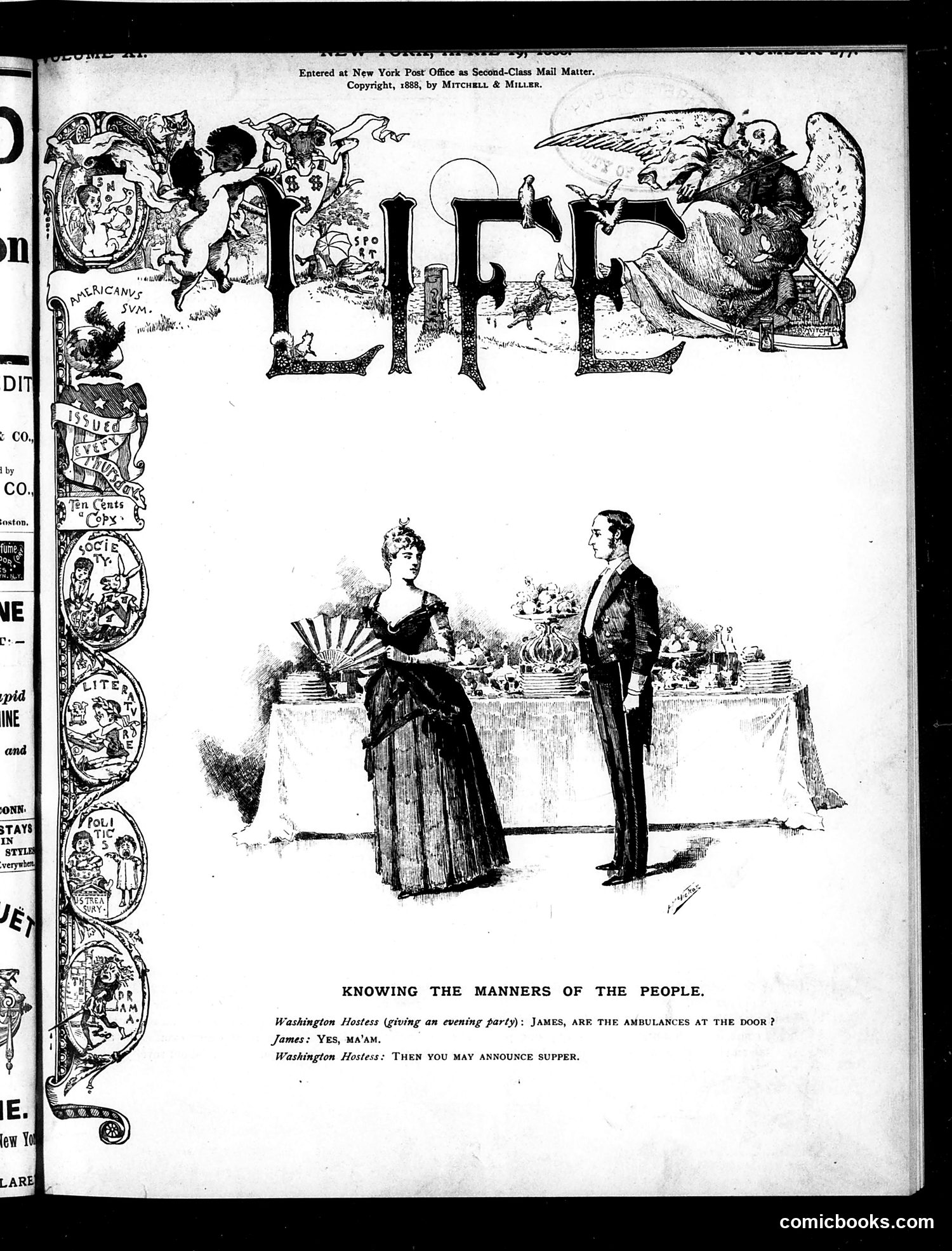 Life — April 19, 1888 — page 1 of 18