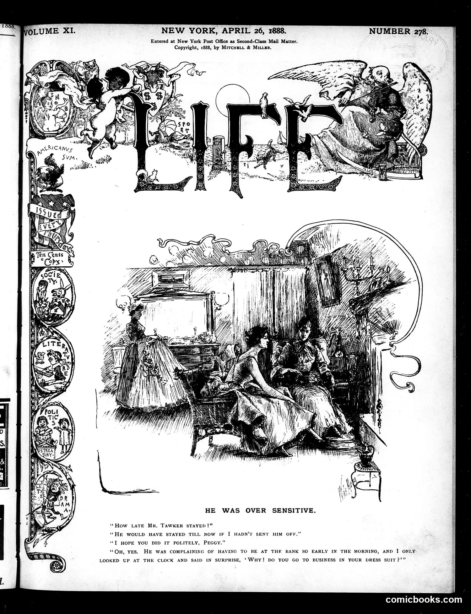 Life — April 26, 1888 — page 1 of 18