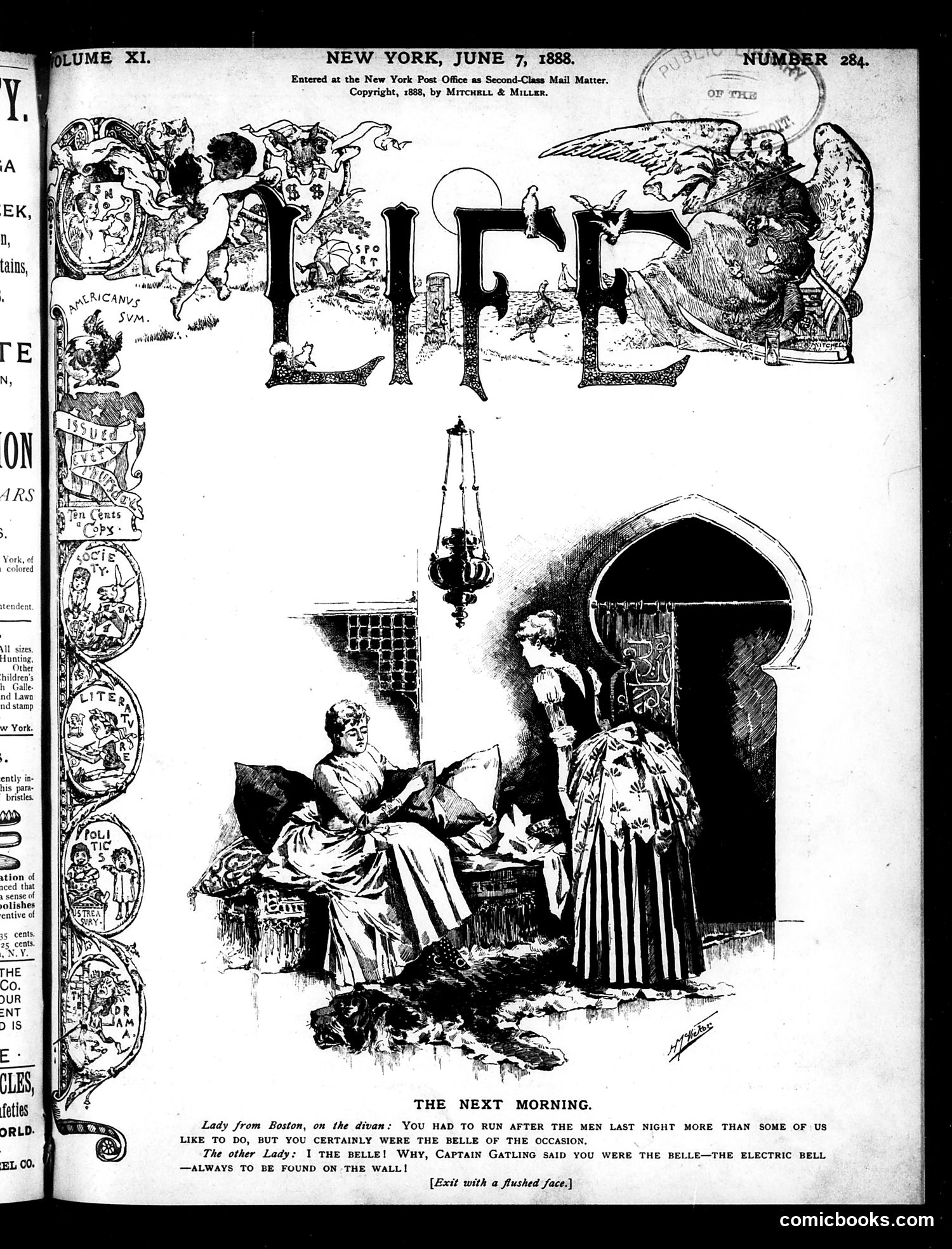 Life — June 7, 1888 — page 1 of 16