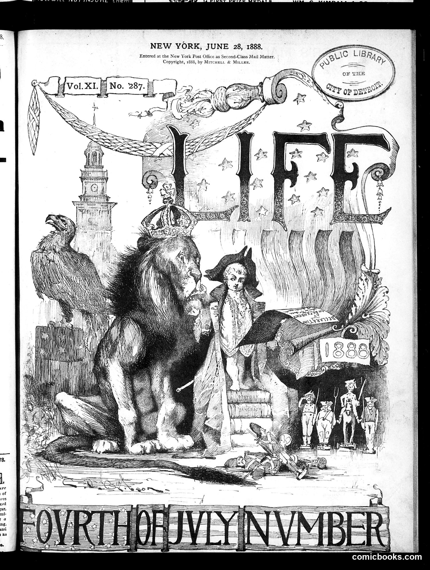 Life — June 28, 1888 — page 1 of 21
