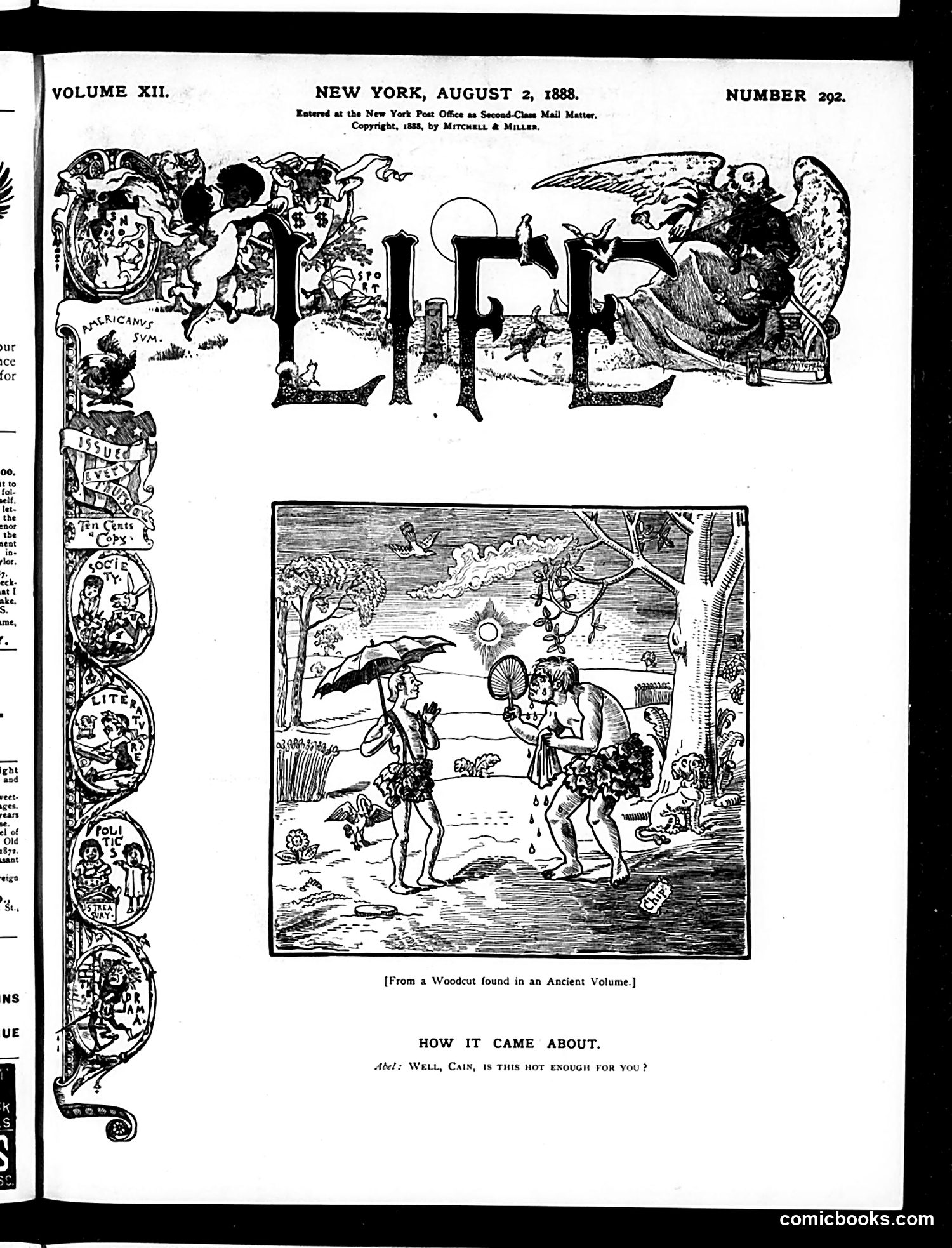 Life — August 2, 1888 — page 1 of 14