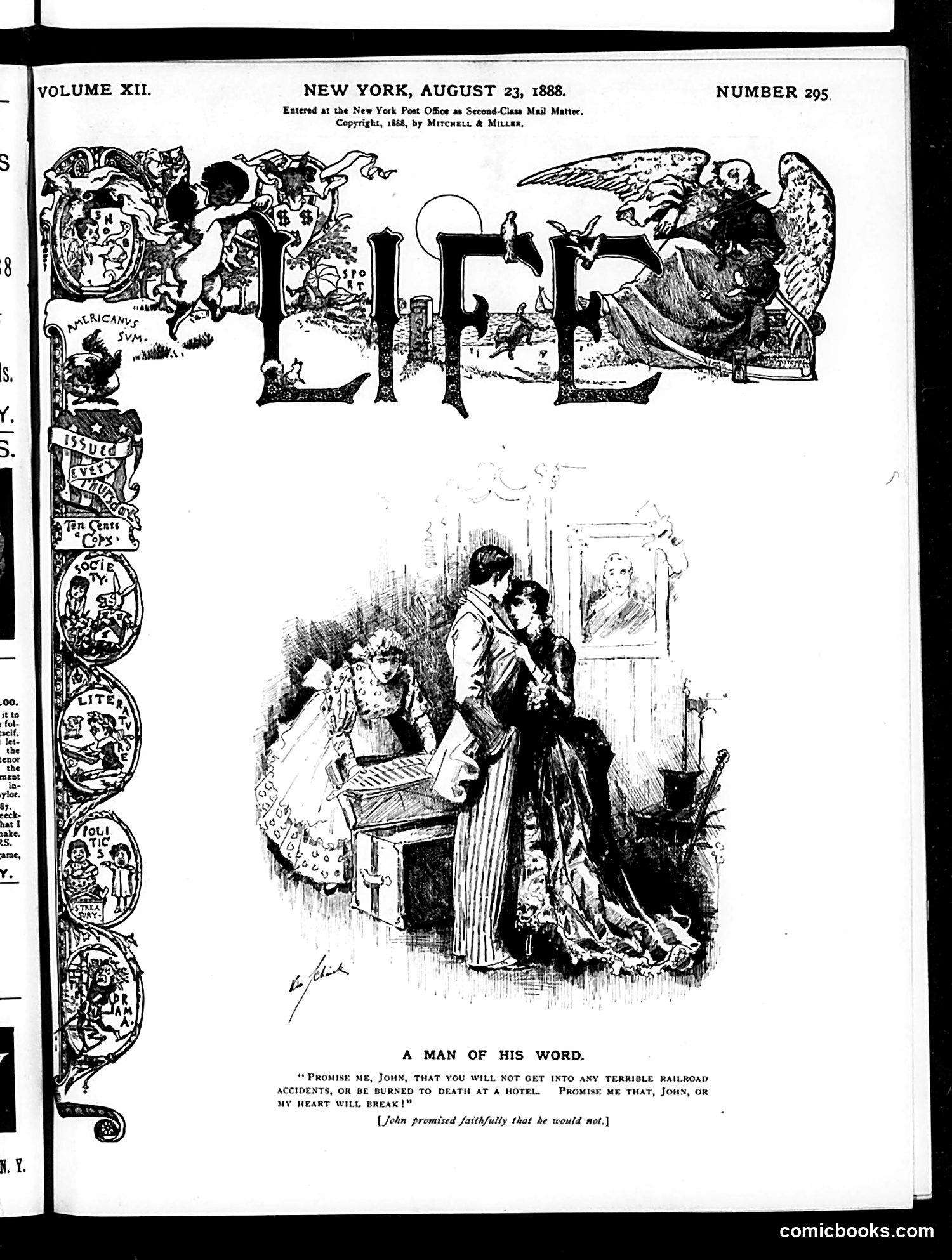 Life — August 23, 1888 — page 1 of 14