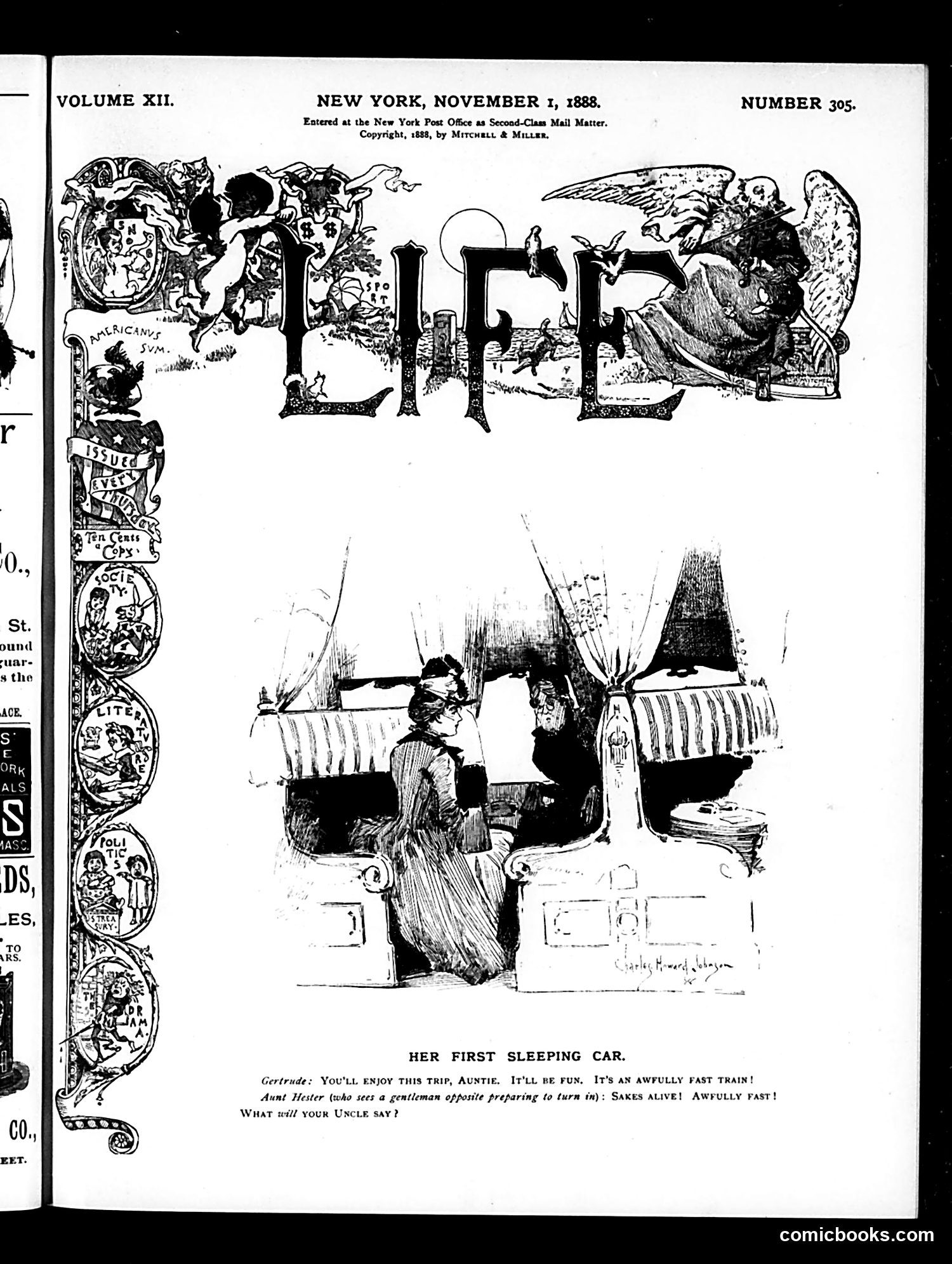 Life — November 1, 1888 — page 1 of 14