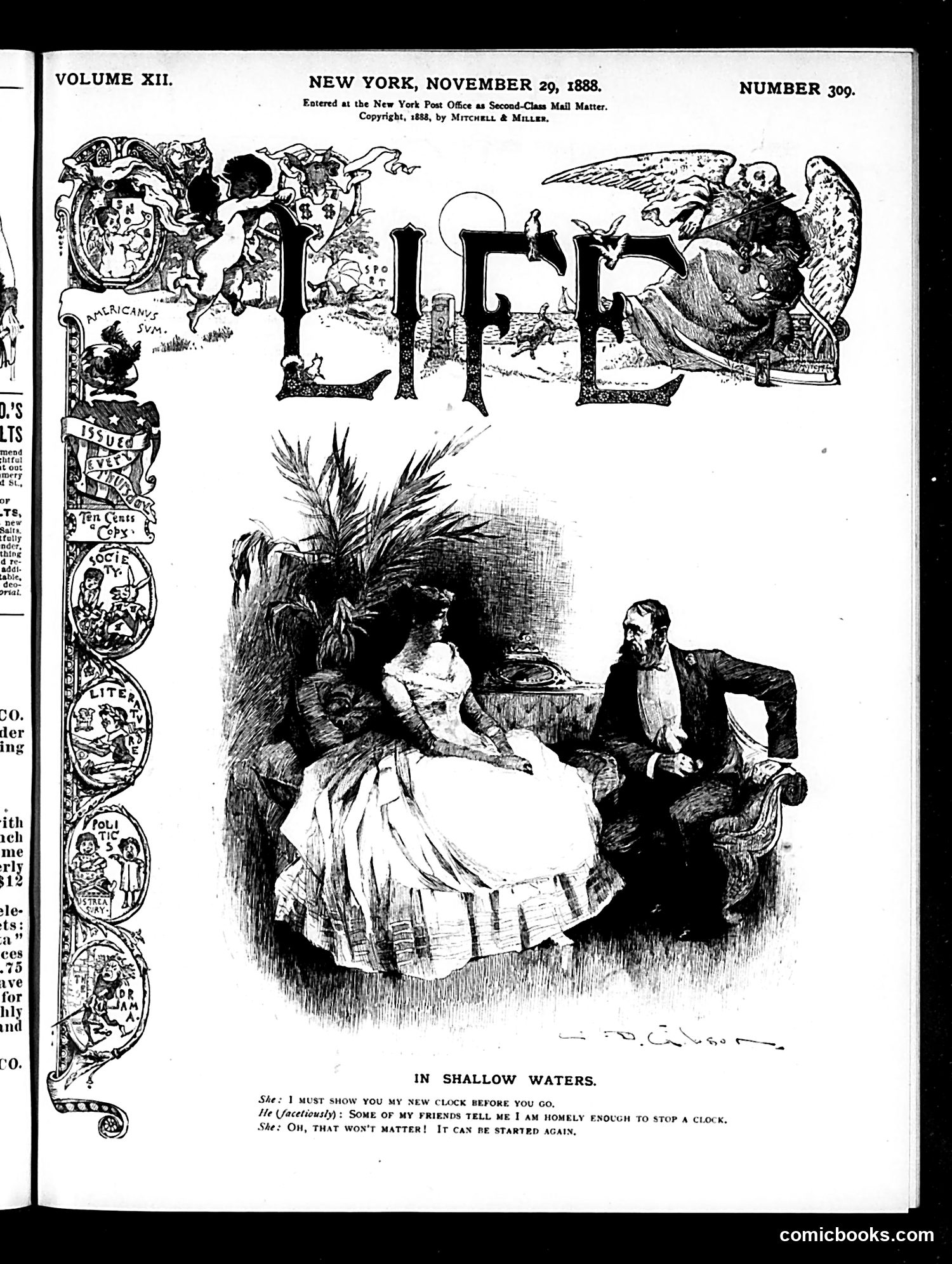 Life — November 29, 1888 — page 1 of 14