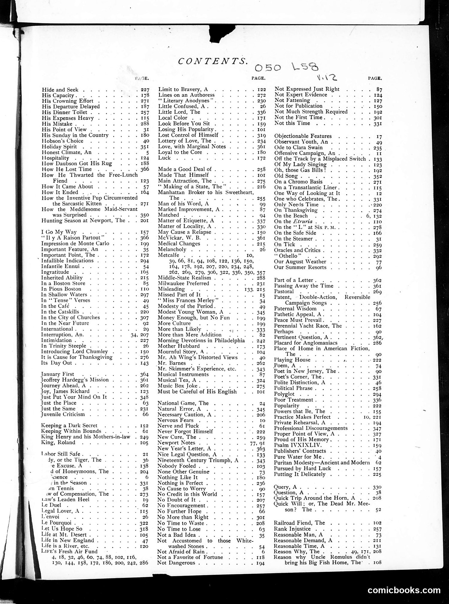 Life — 1888 — page 1 of 3