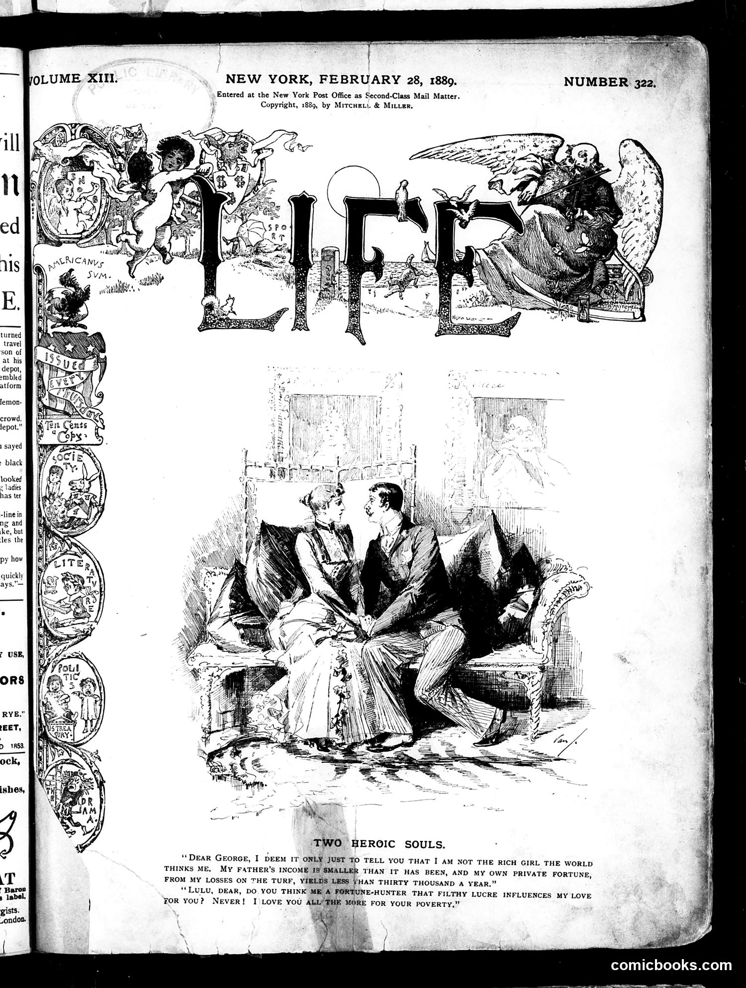 Life — February 28, 1889 — page 1 of 22
