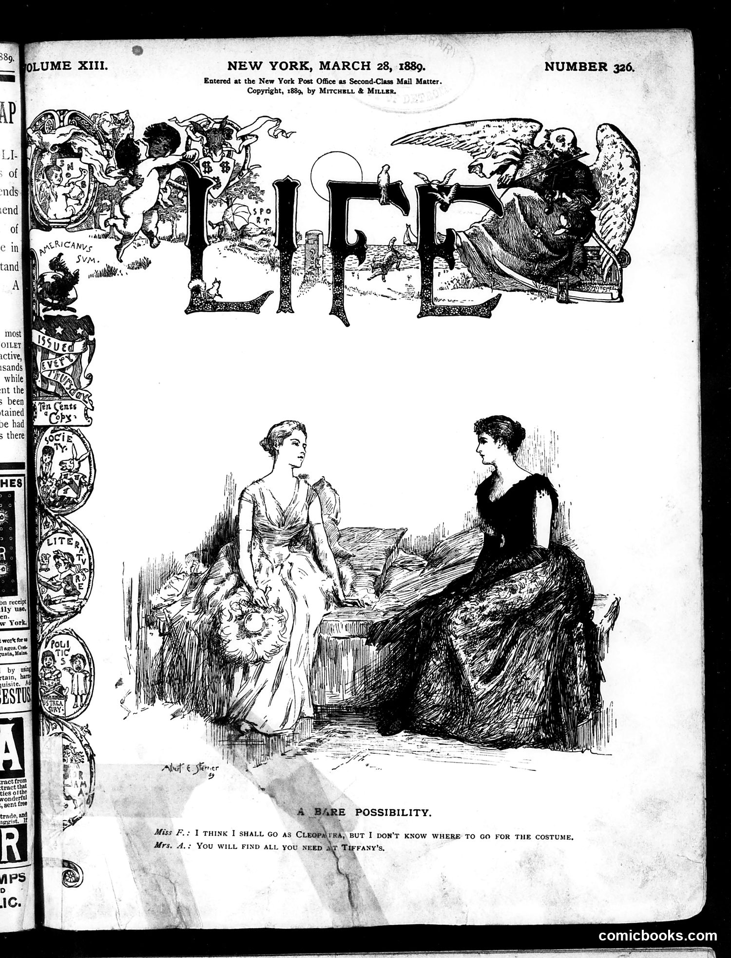Life — March 28, 1889 — page 1 of 18