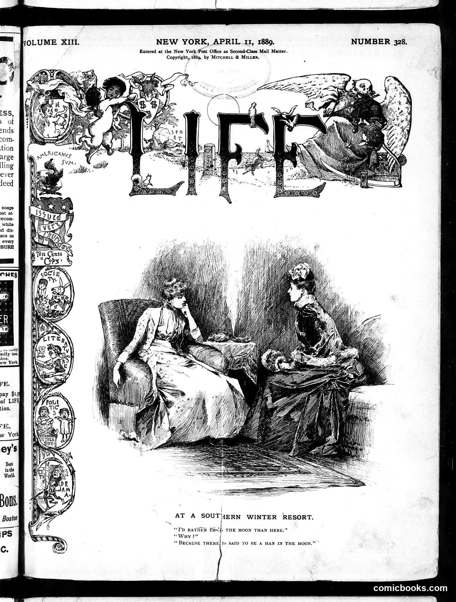 Life — April 11, 1889 — page 1 of 20