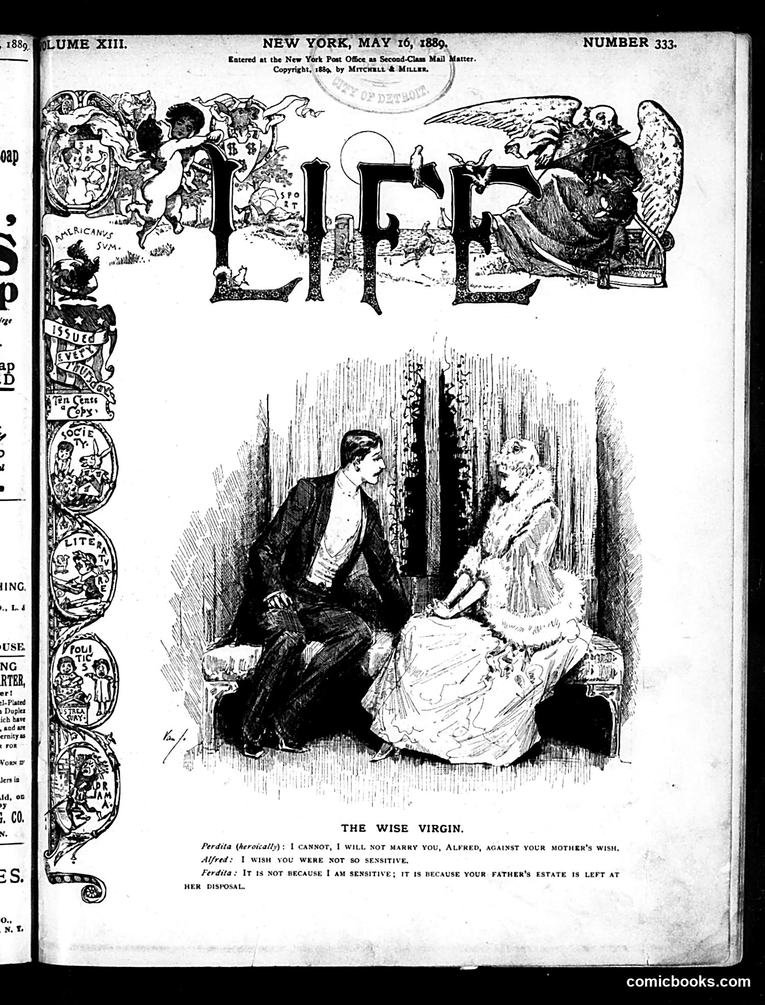 Life — May 16, 1889 — page 1 of 18