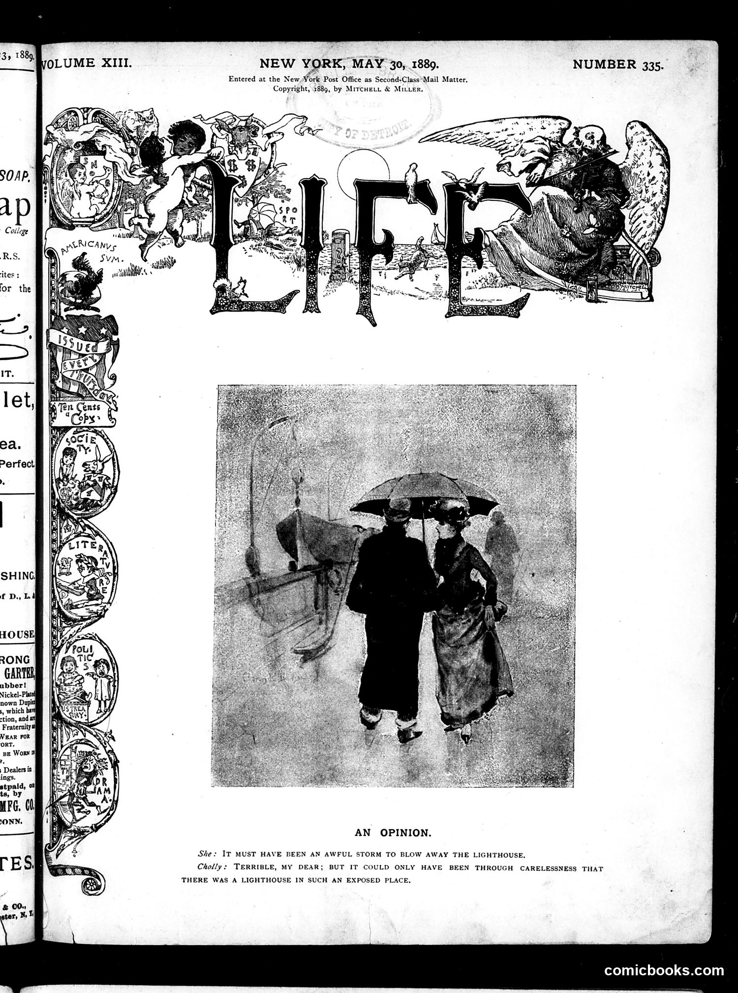 Life — May 30, 1889 — page 1 of 20