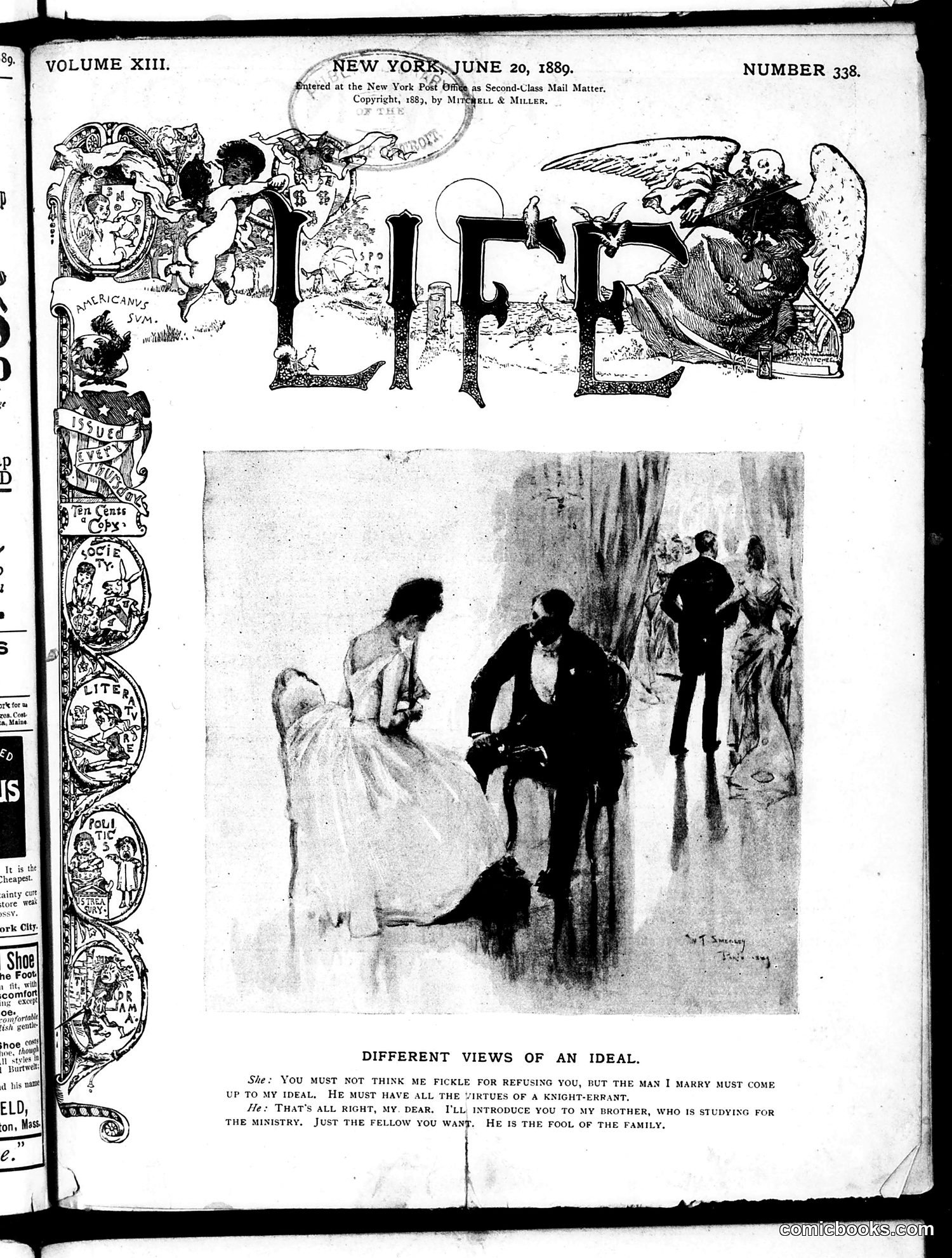 Life — June 20, 1889 — page 1 of 18