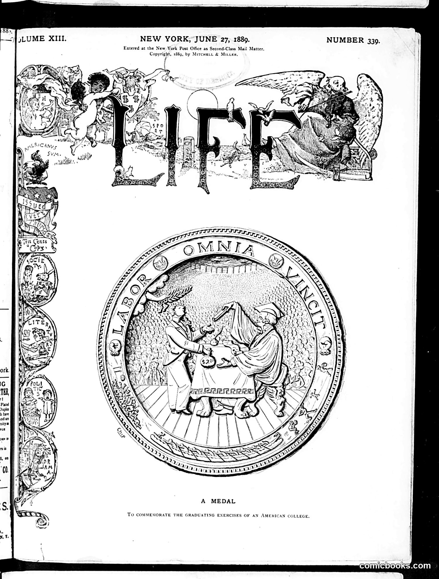 Life — June 27, 1889 — page 1 of 17