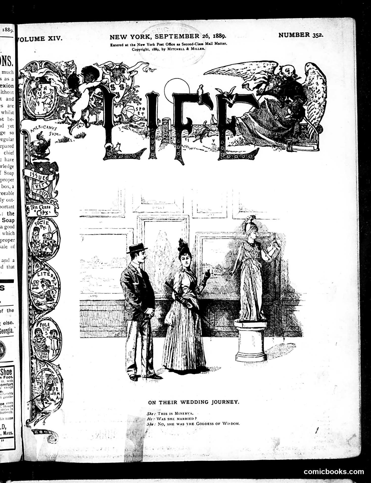 Life — September 26, 1889 — page 1 of 16