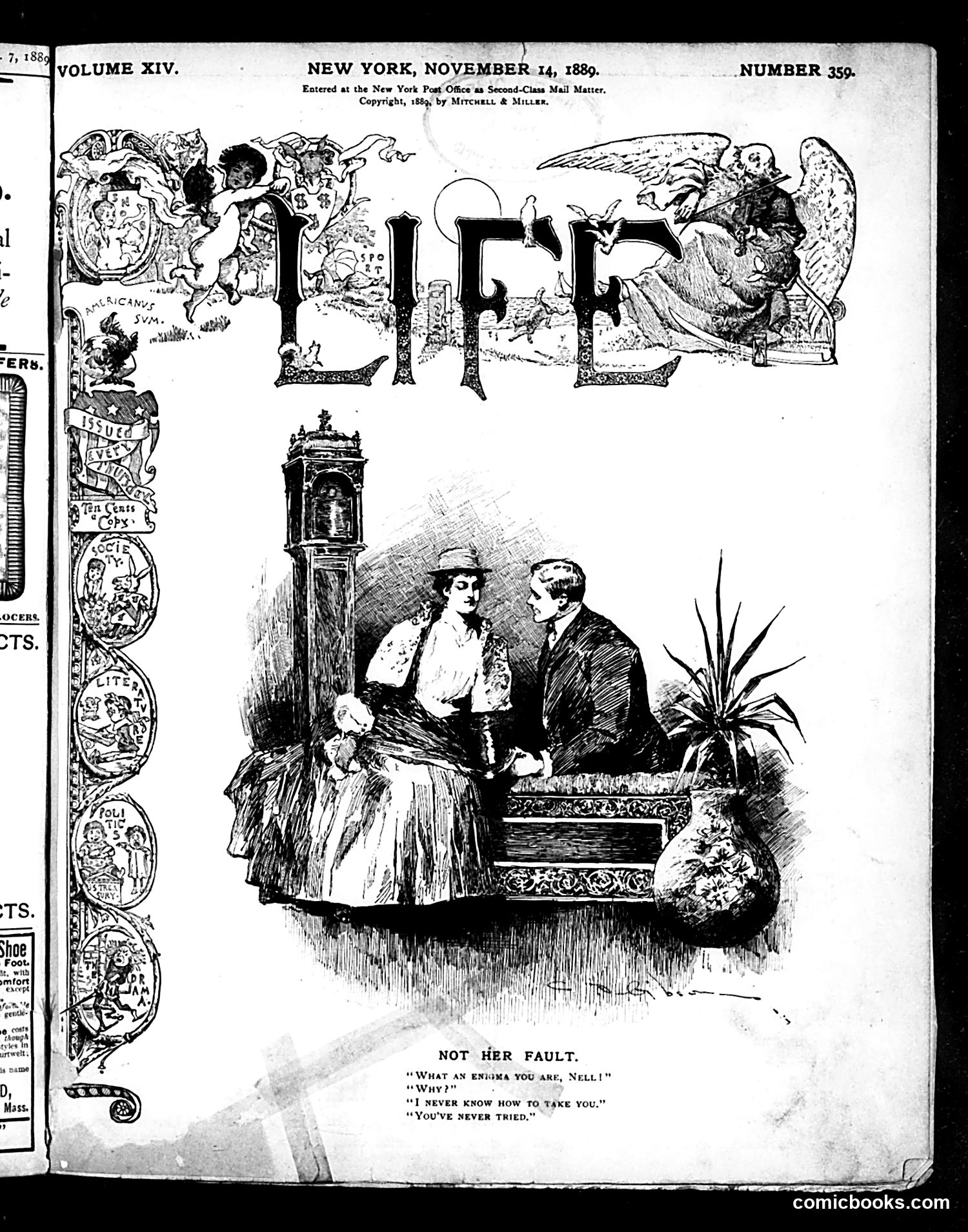 Life — November 14, 1889 — page 1 of 16