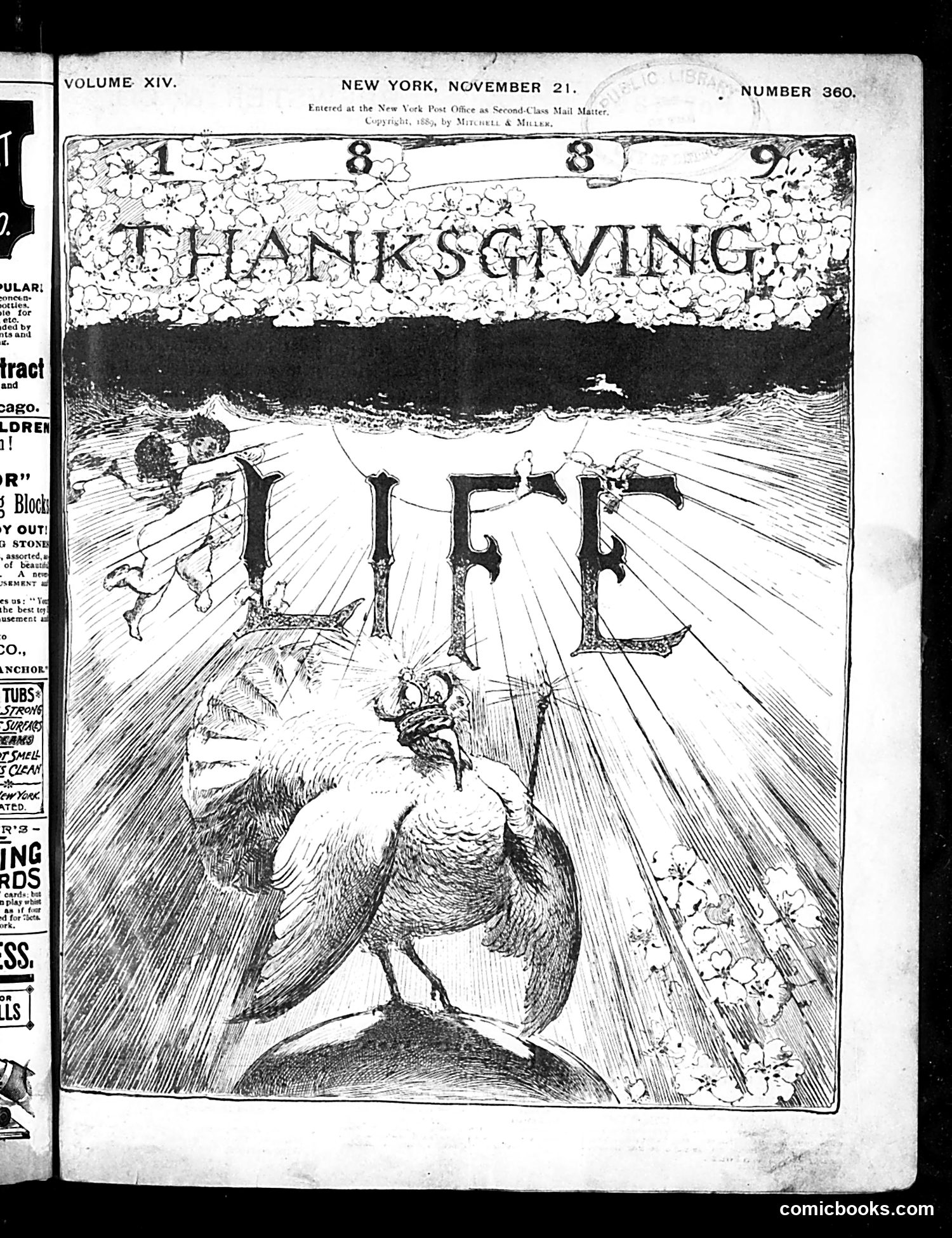 Life — November 21, 1889 — page 1 of 20