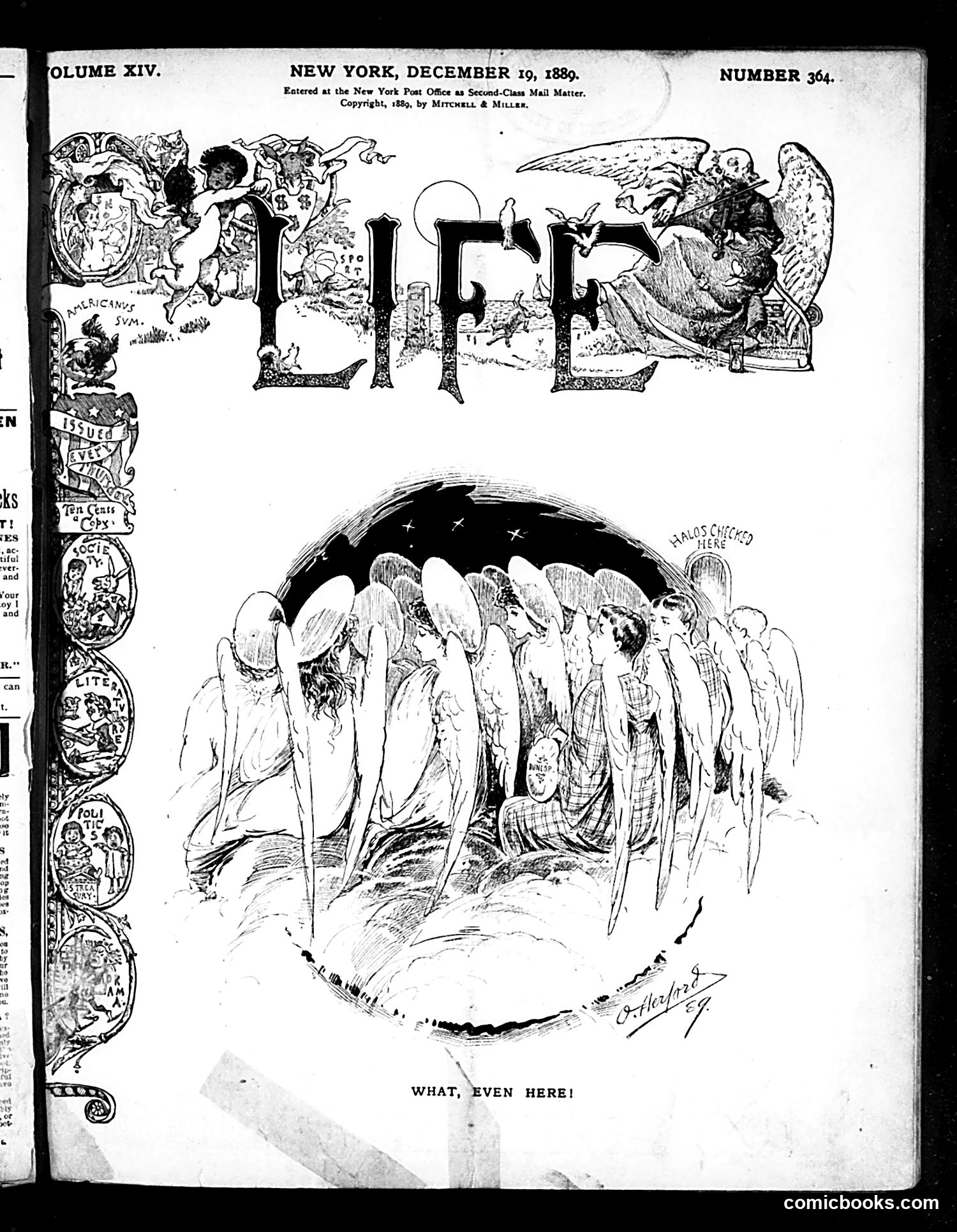 Life — December 19, 1889 — page 1 of 18