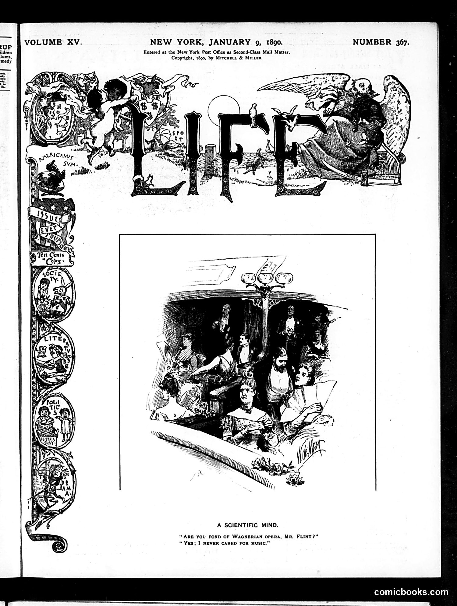Life — January 9, 1890 — page 1 of 18