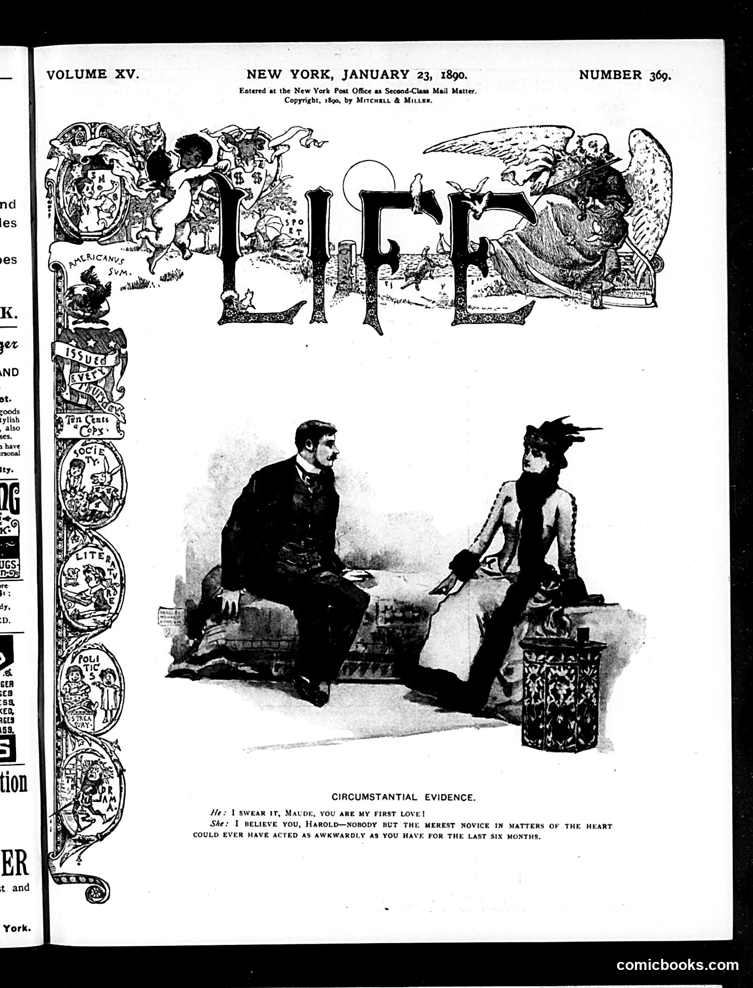 Life — January 23, 1890 — page 1 of 18