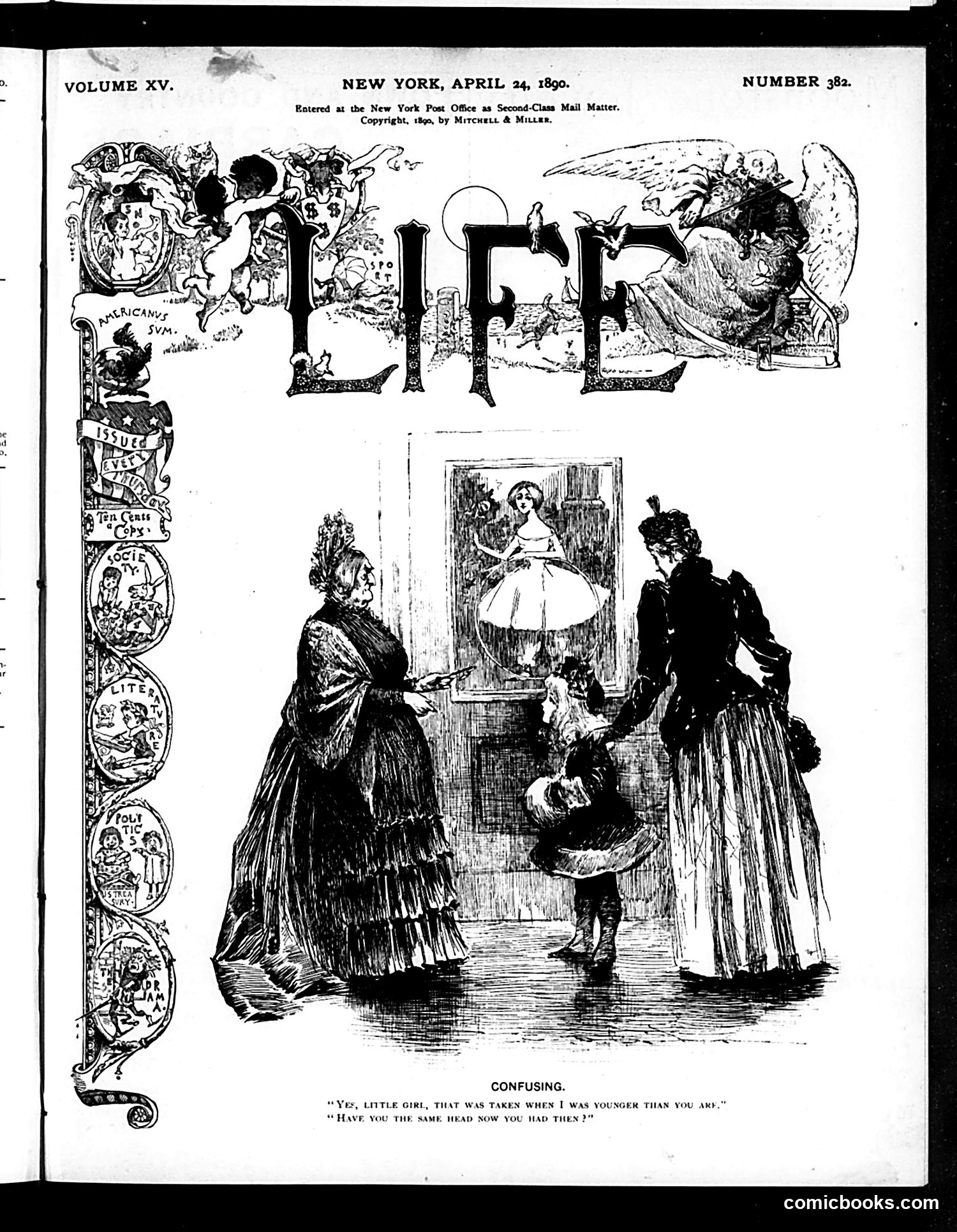 Life — April 24, 1890 — page 1 of 18