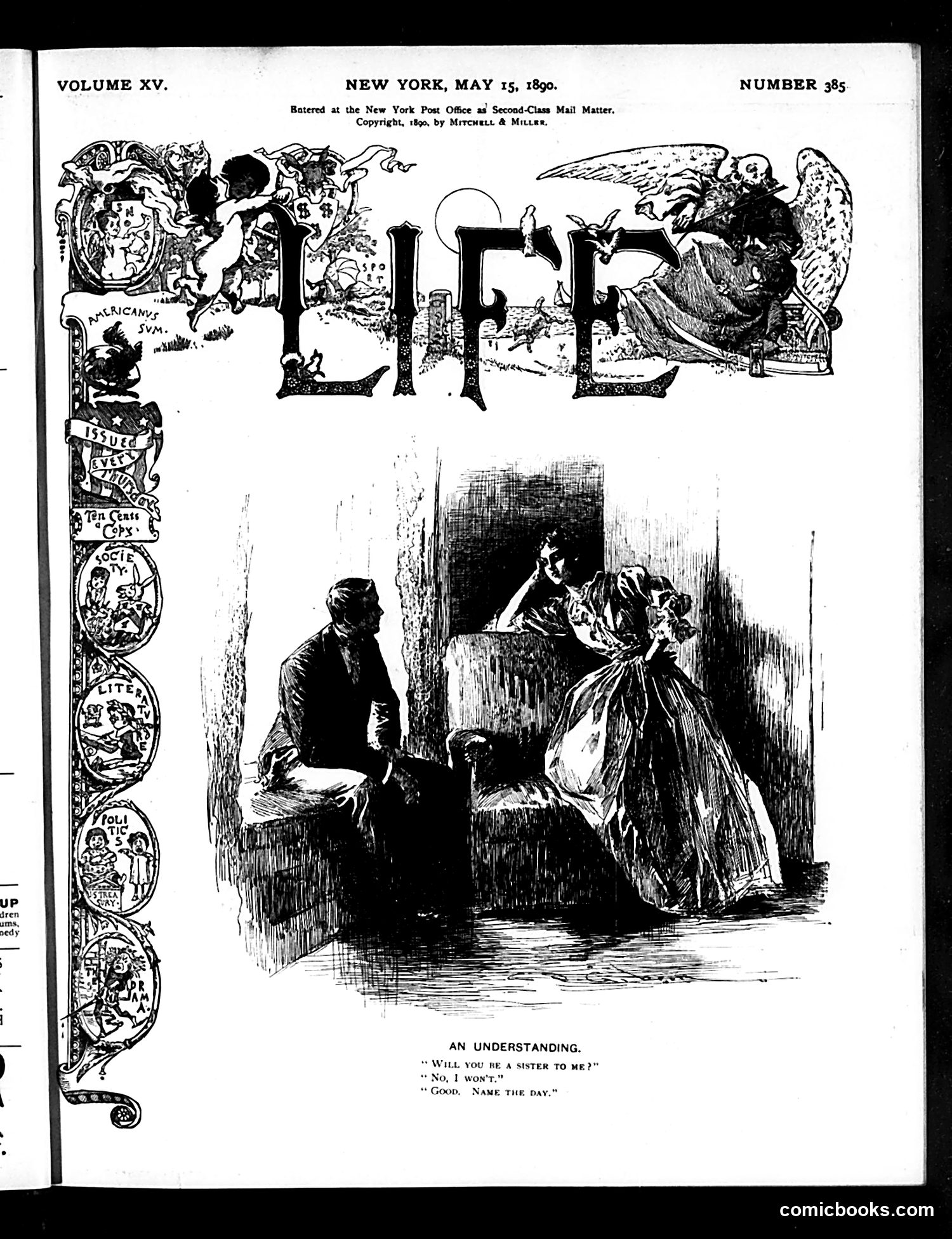 Life — May 15, 1890 — page 1 of 18